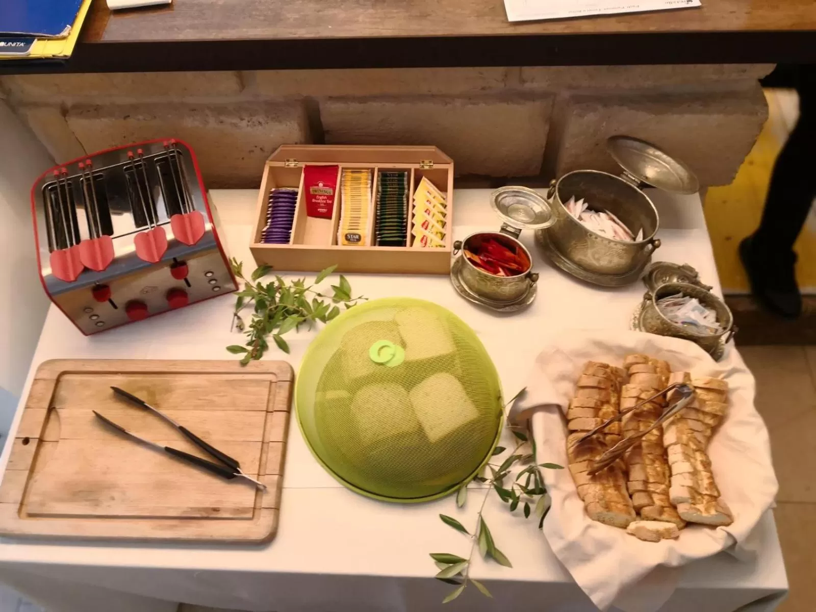 Food and drinks in Relais Parco Cavalonga