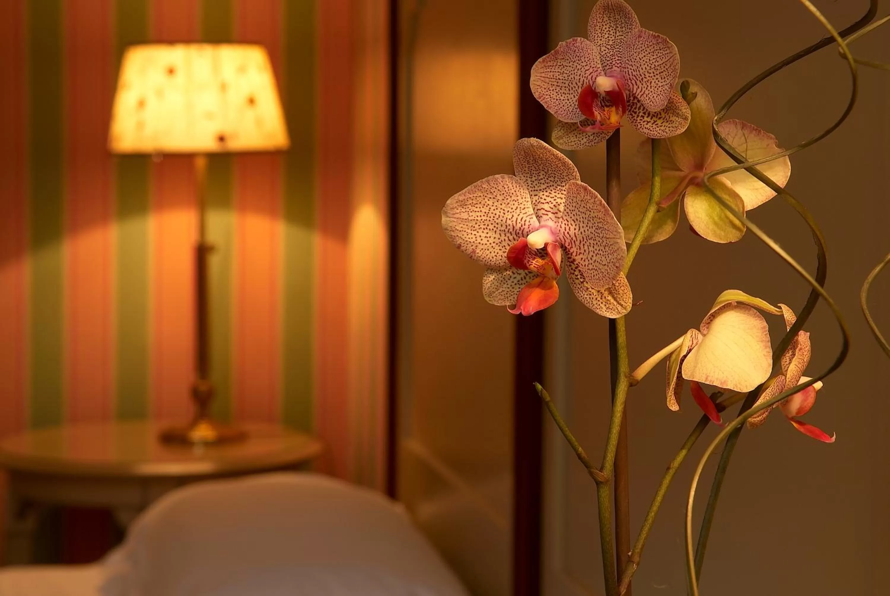 Decorative detail, Bed in Antica Torre Tornabuoni