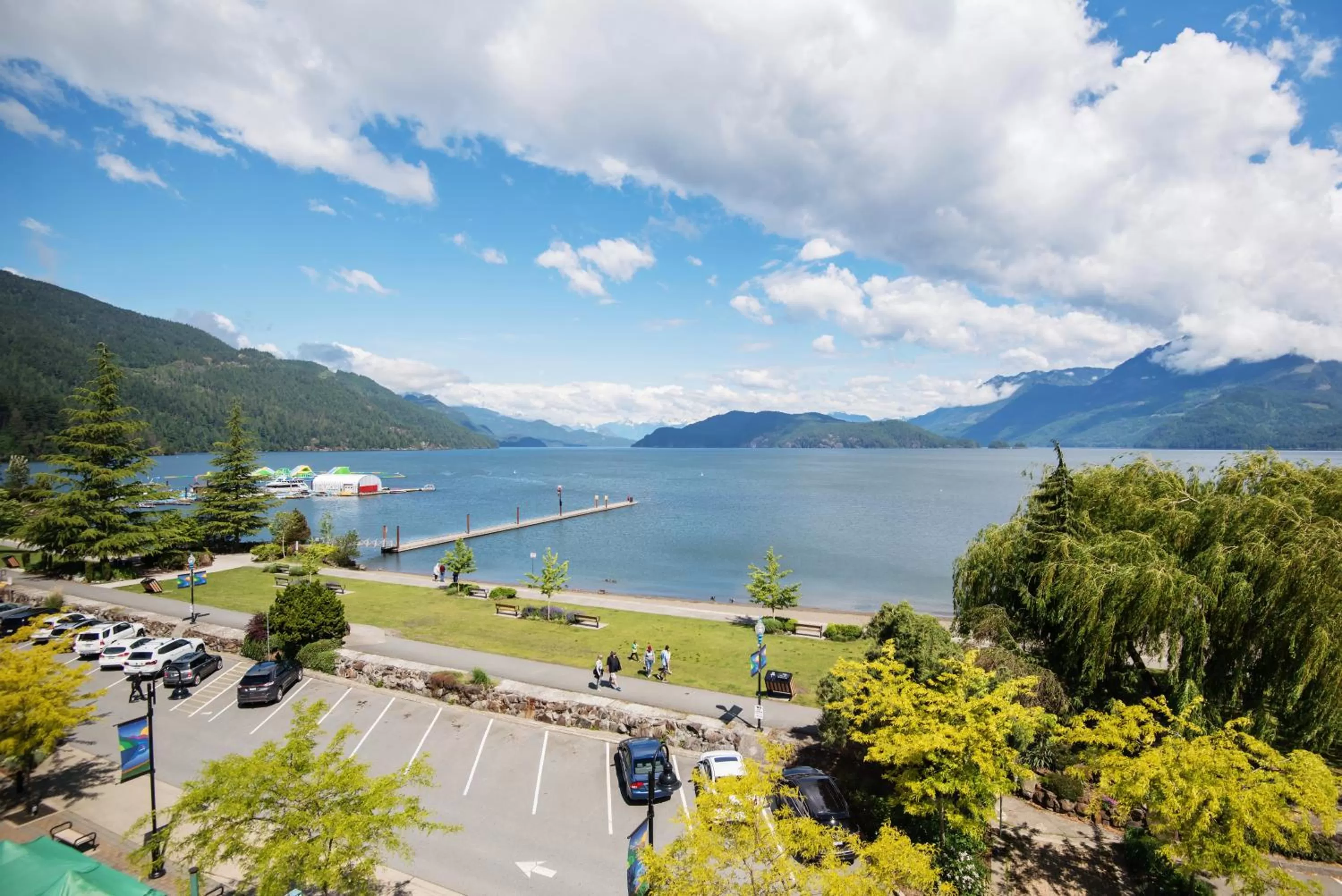 Lake view in Harrison Beach Hotel