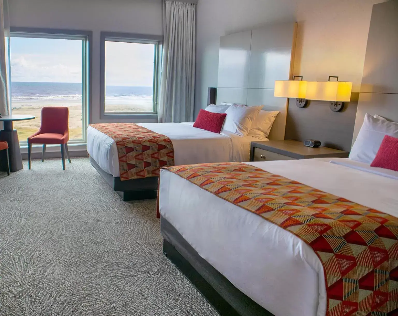 Bed in Quinault Beach Resort & Casino
