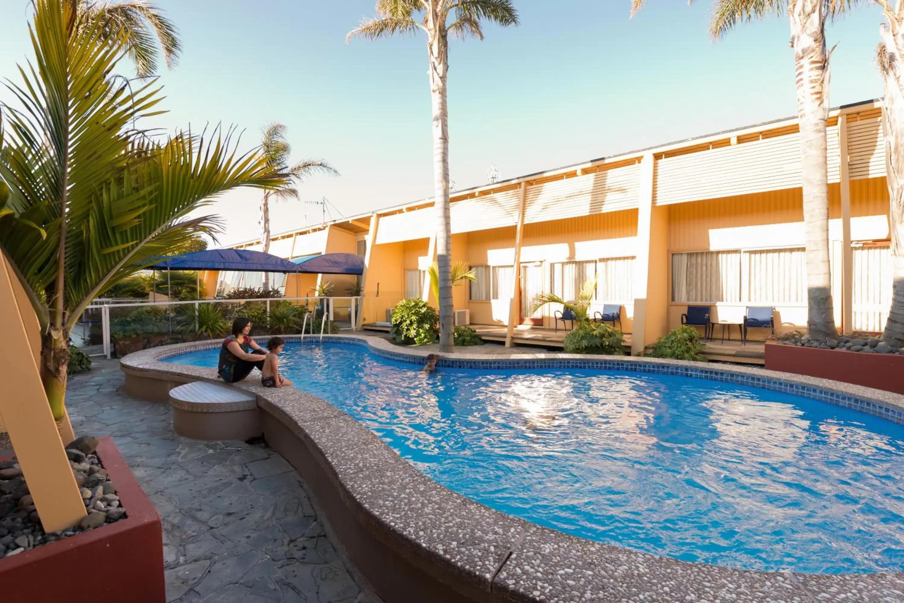 Property building, Swimming Pool in Oasis Beach Resort