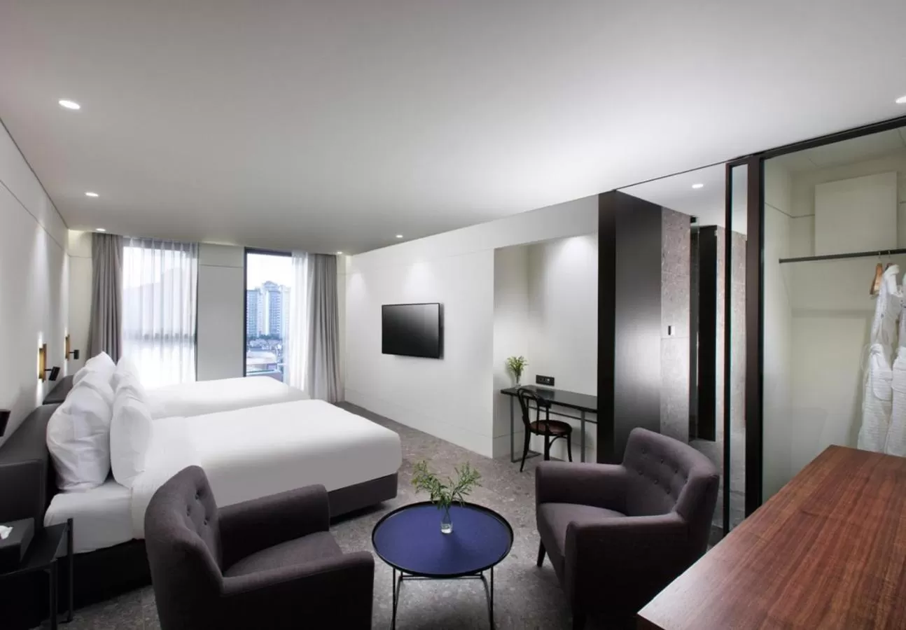 Photo of the whole room, Bed in Park Marine Hotel