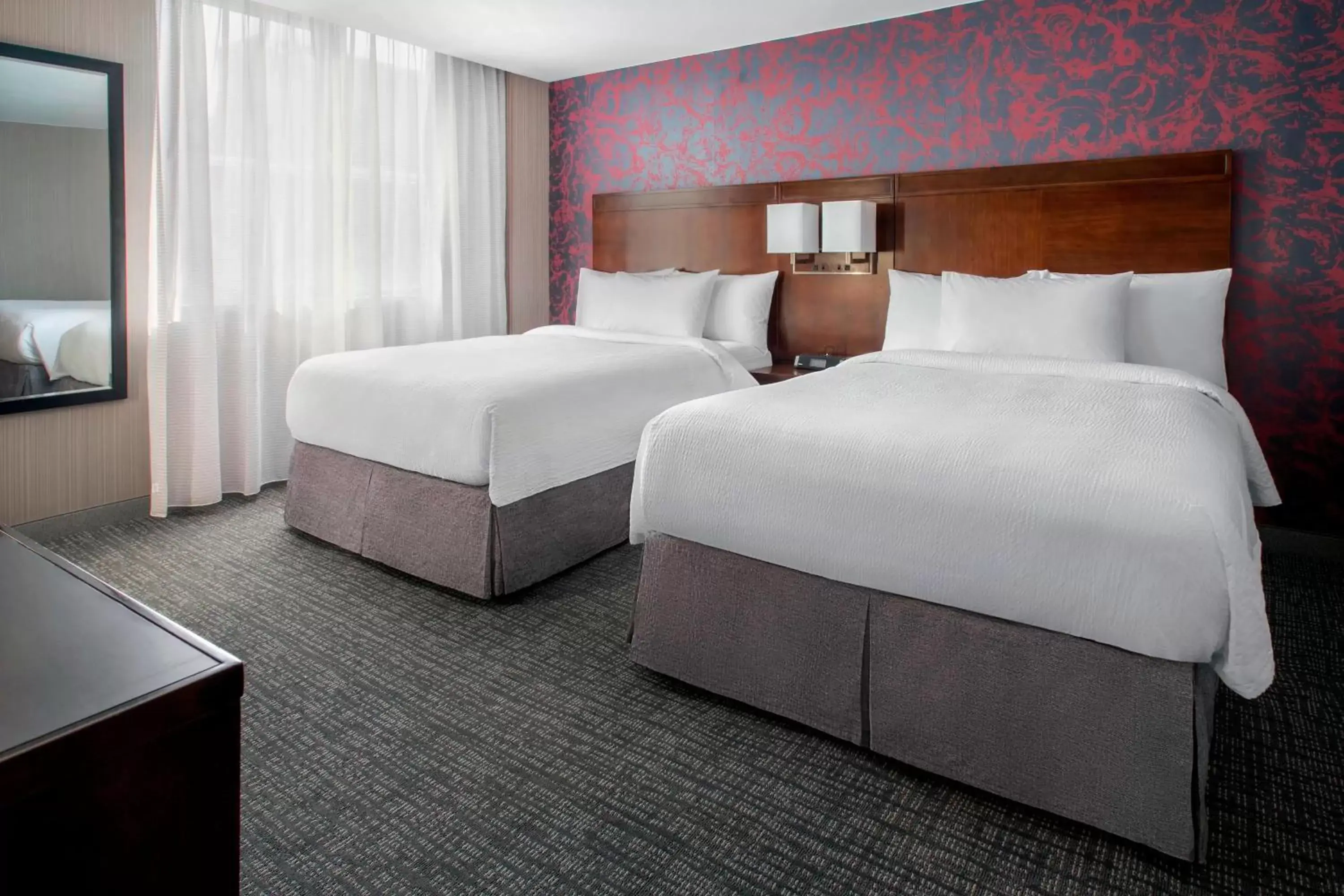 Photo of the whole room, Bed in Courtyard by Marriott New York Manhattan / Soho