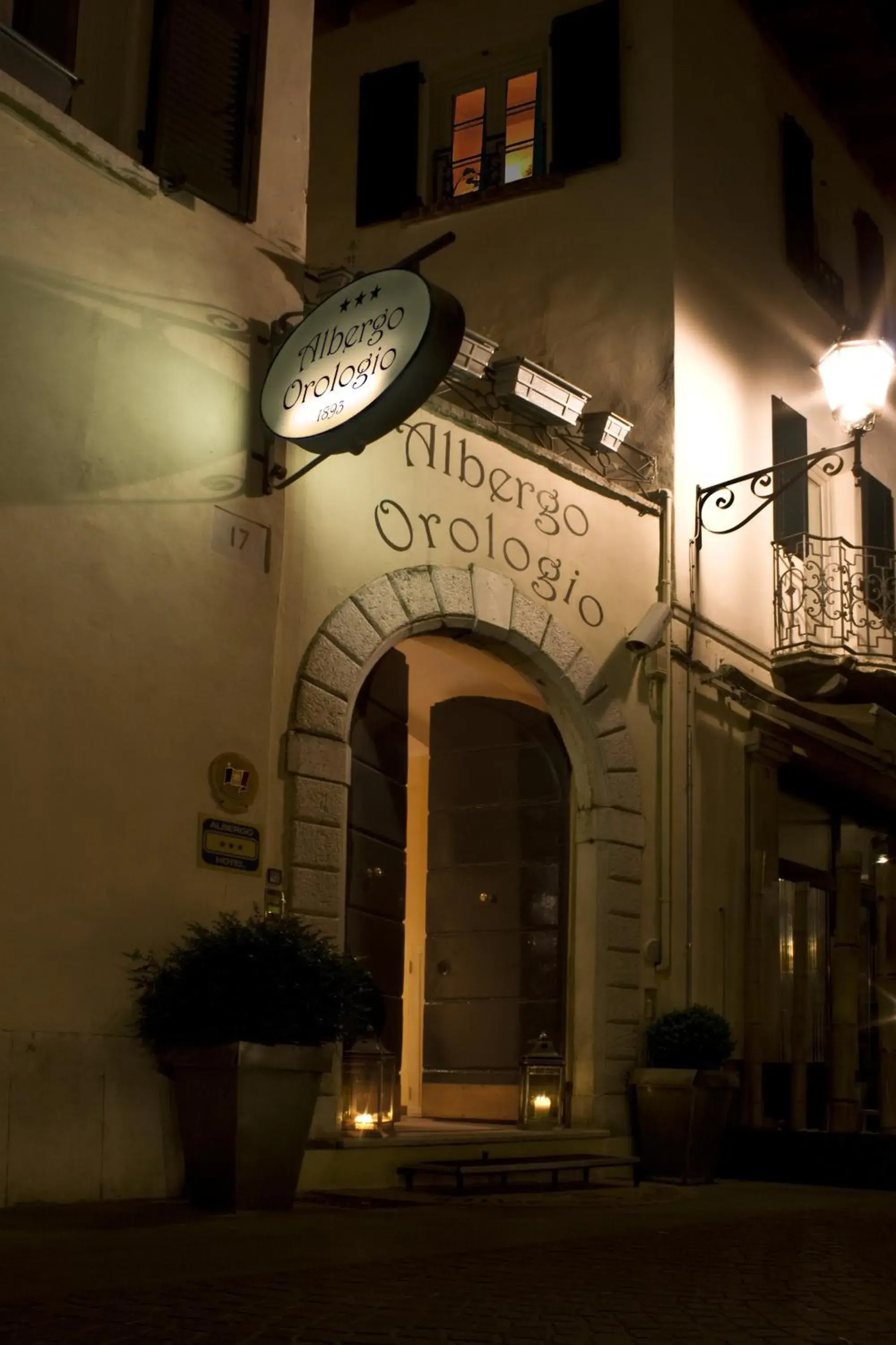 Facade/entrance in Albergo Orologio