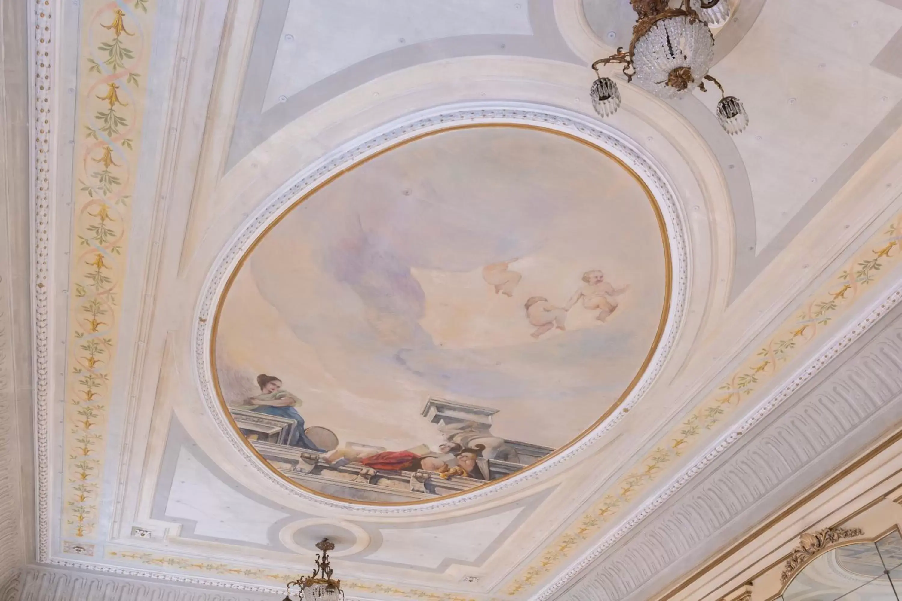 Decorative detail, Bathroom in Palazzo Keller