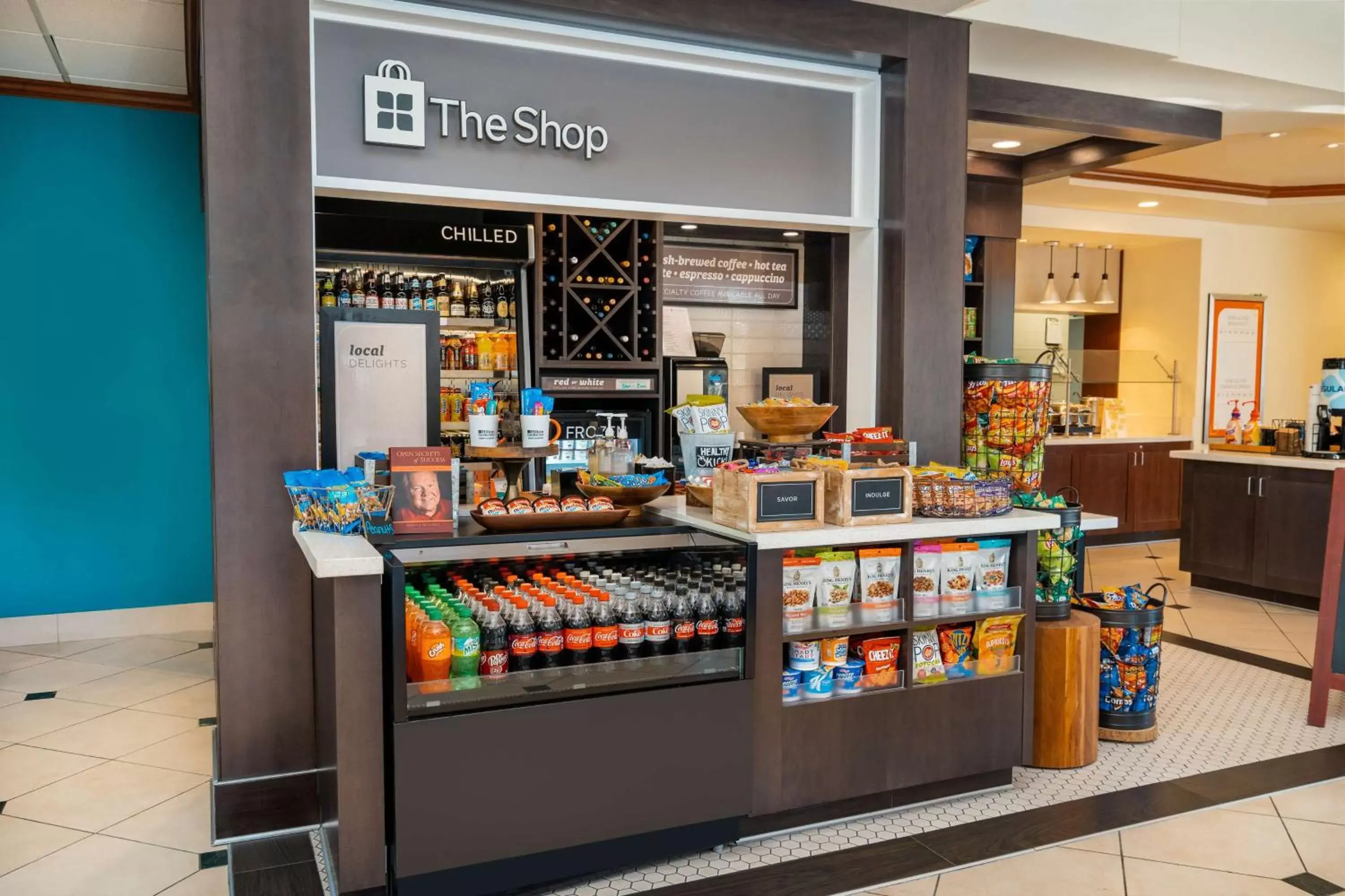 On-site shops in Hilton Garden Inn Ontario Rancho Cucamonga