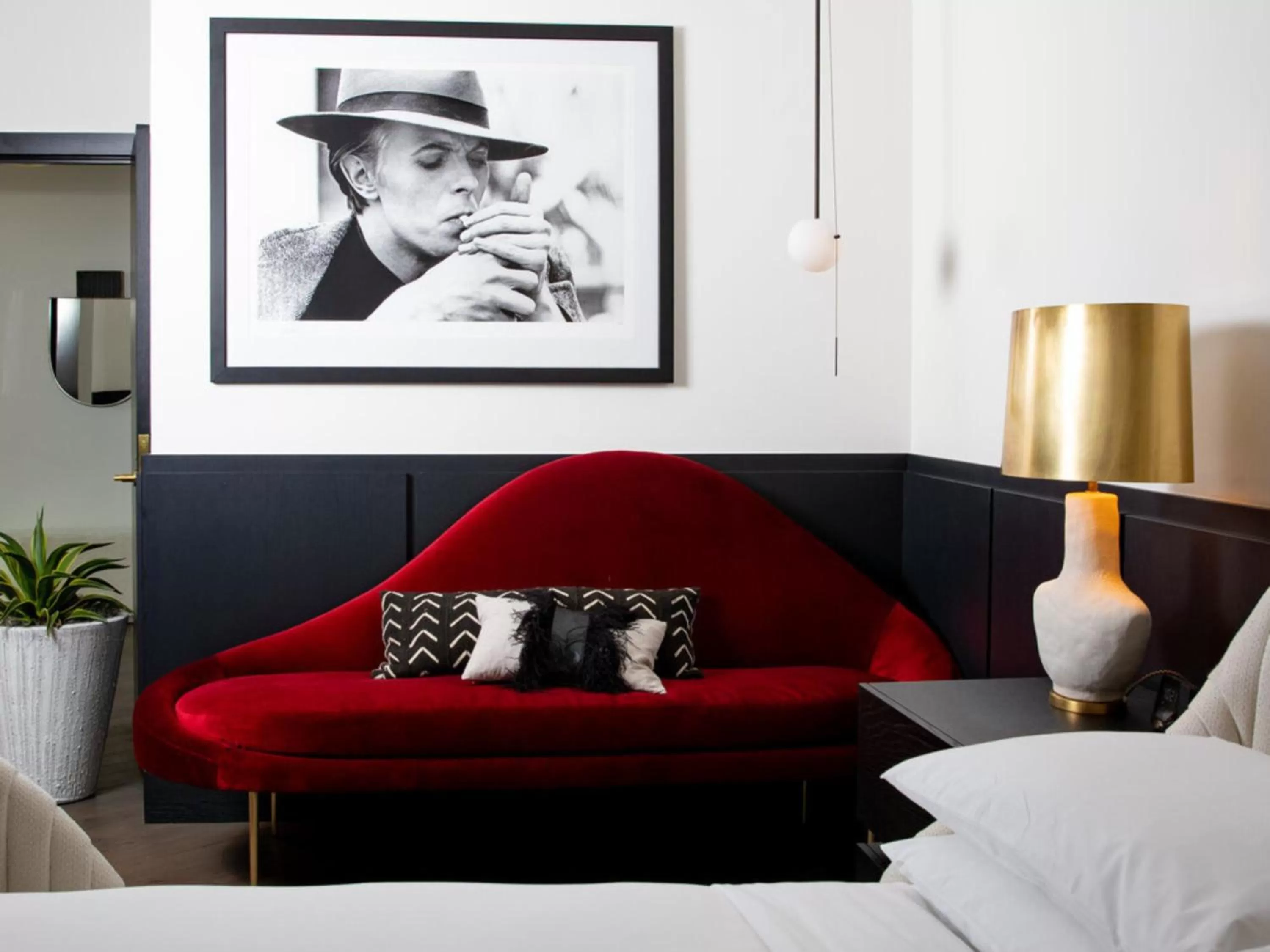 Bedroom in Virgin Hotels Dallas