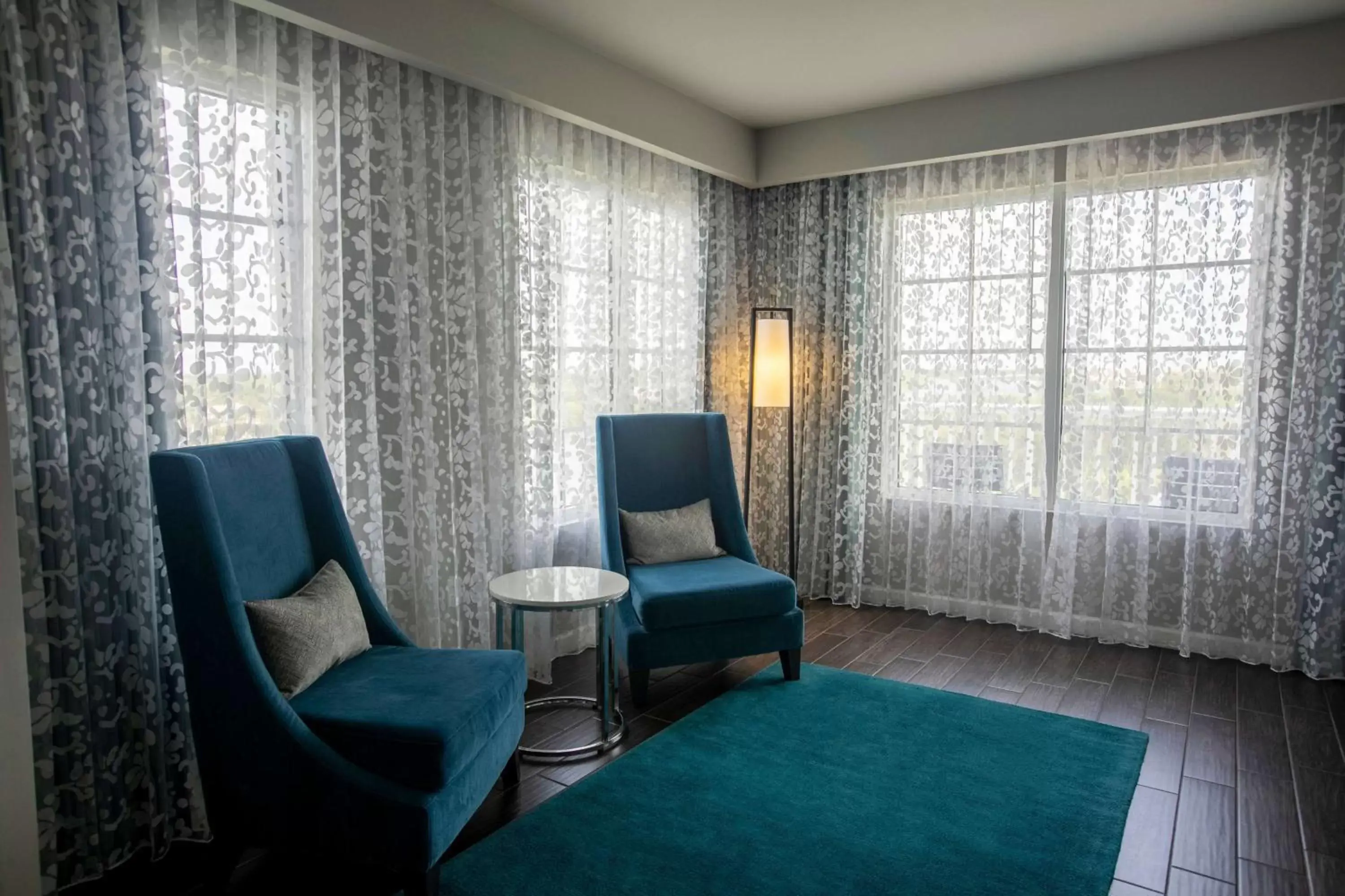 Photo of the whole room, Seating Area in Wyndham Grand Jupiter at Harbourside Place