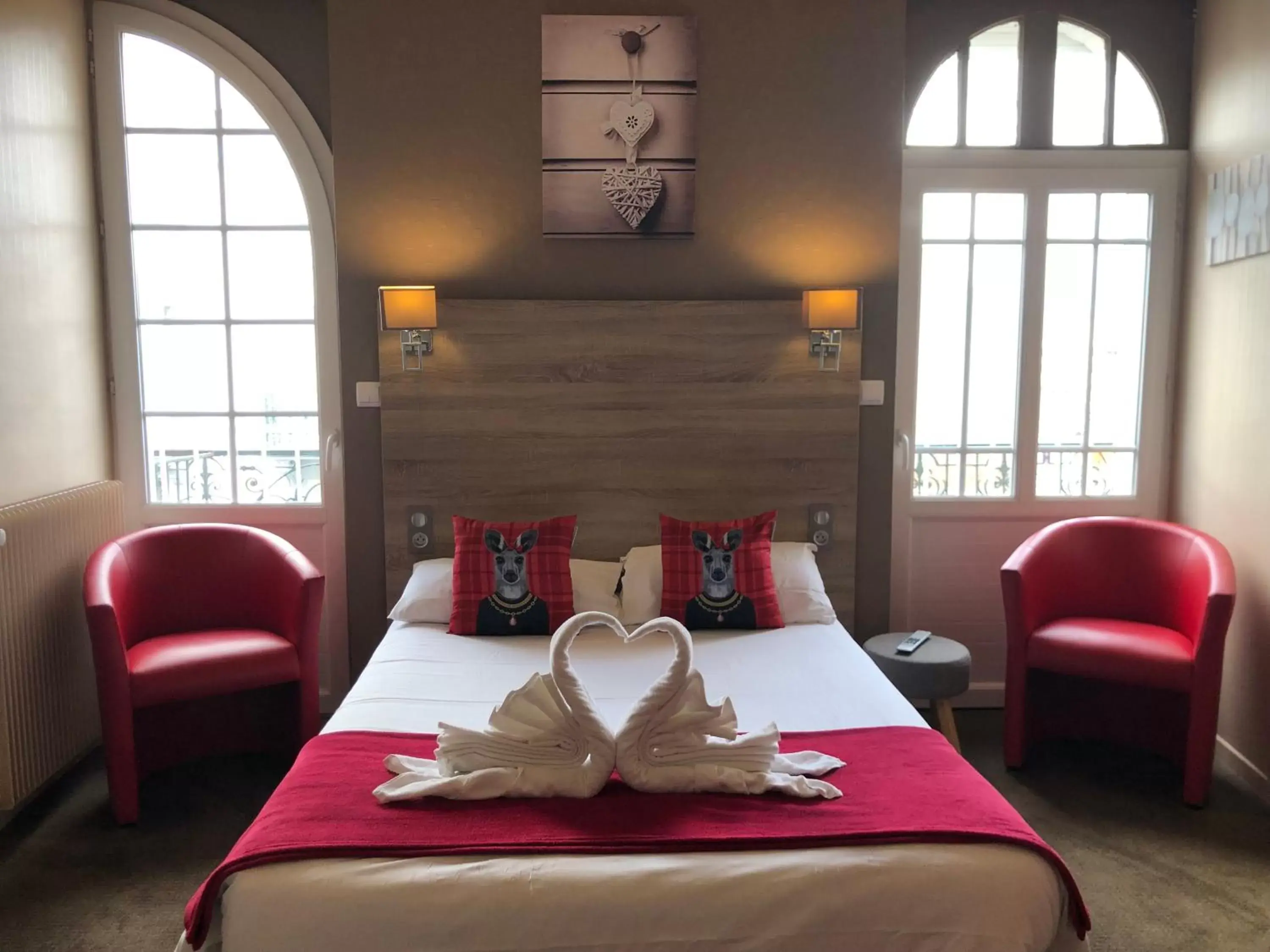 Bed in Hotel de la Terrasse