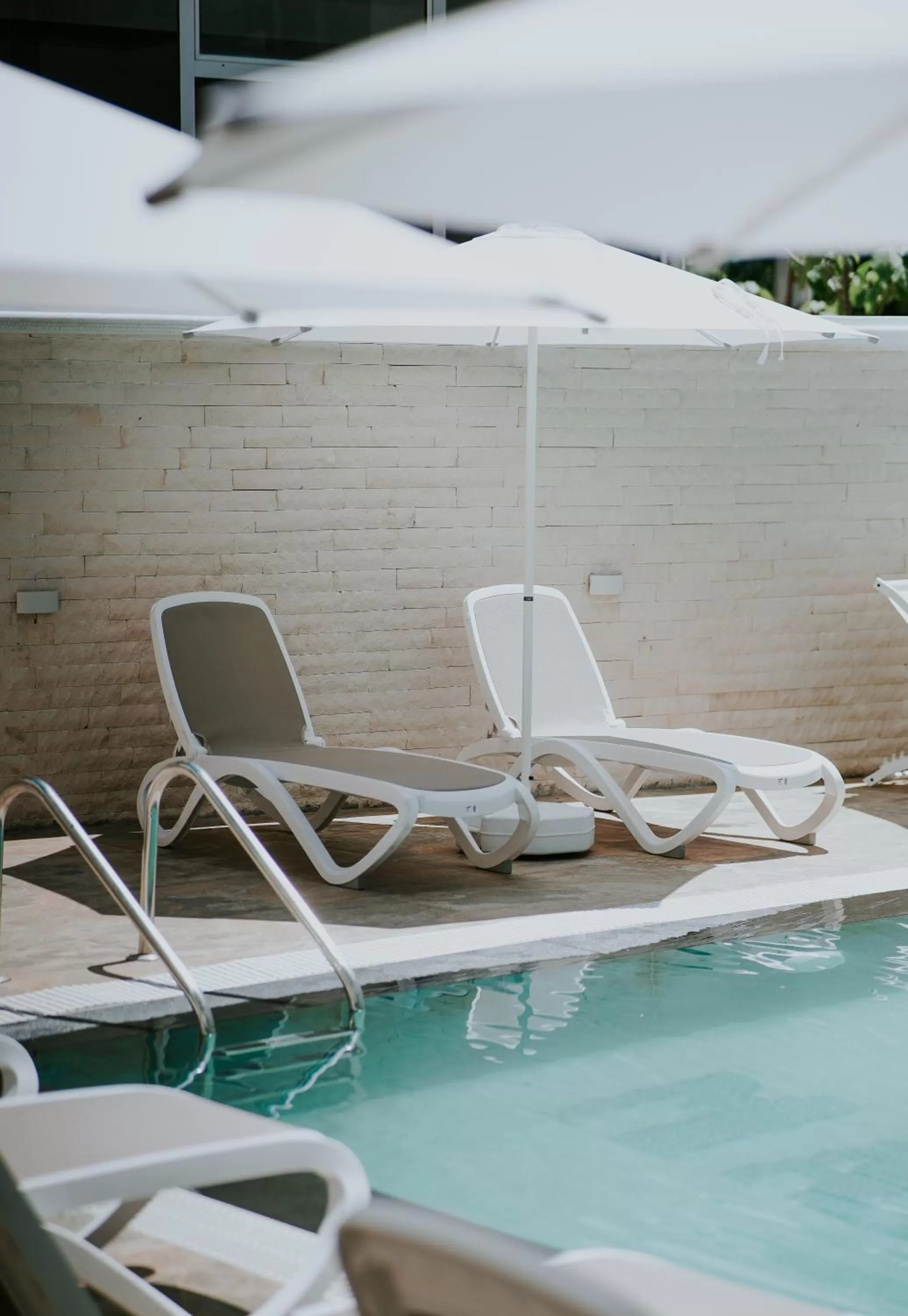 Pool view in Martiness Hotel Durres
