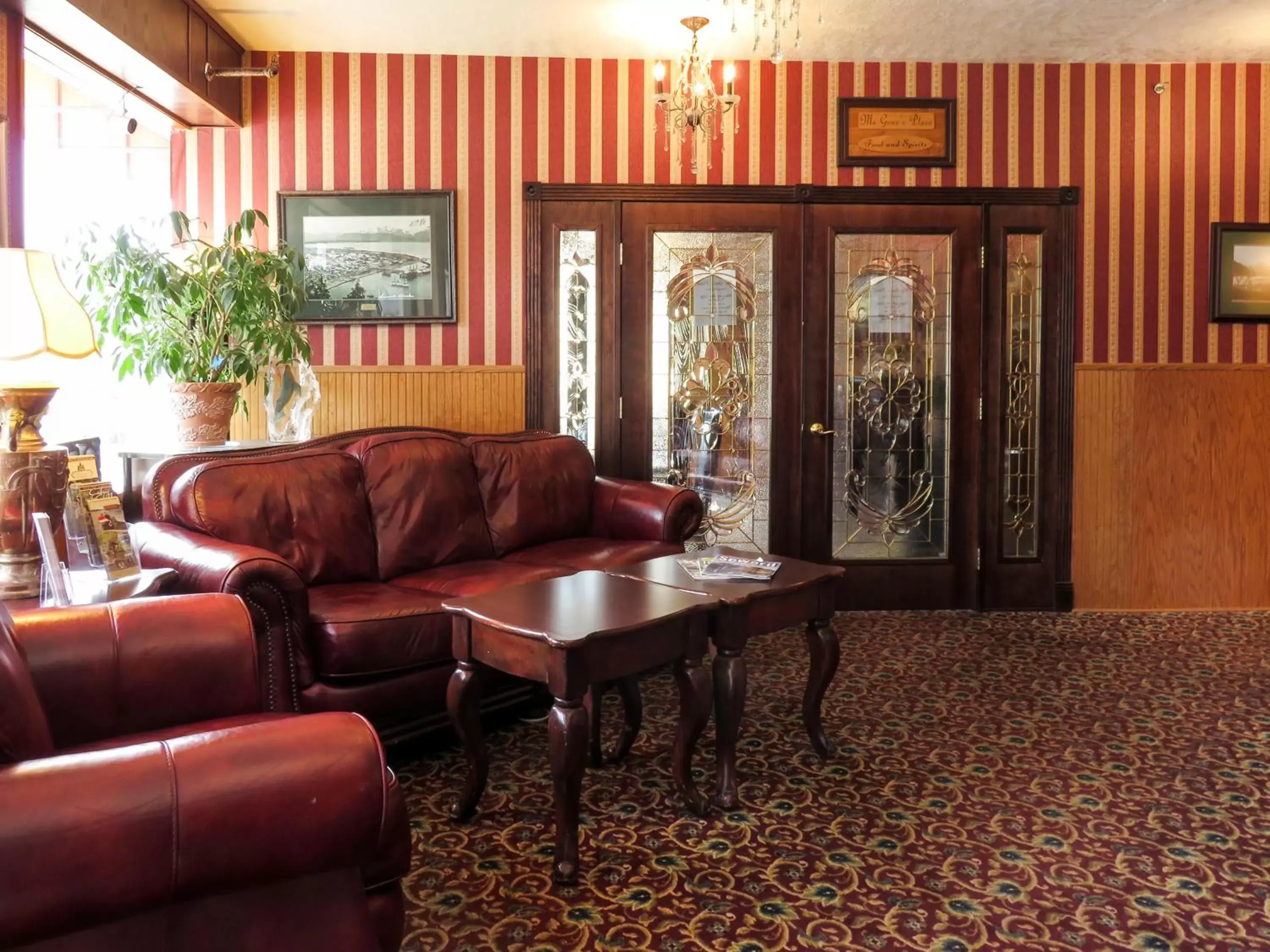 Decorative detail, Lounge/Bar in Hotel Seward