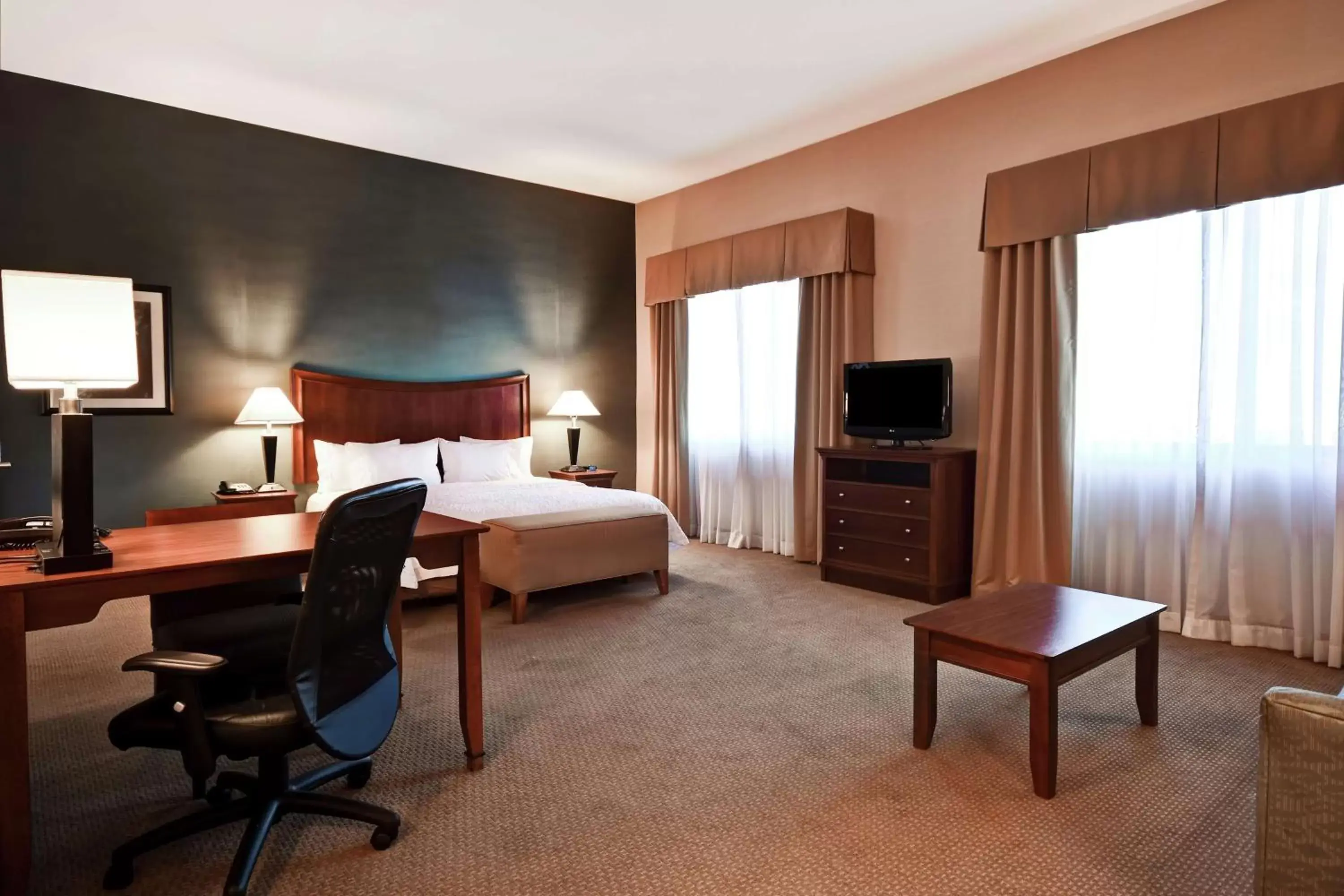Bedroom in Hampton Inn & Suites Folsom