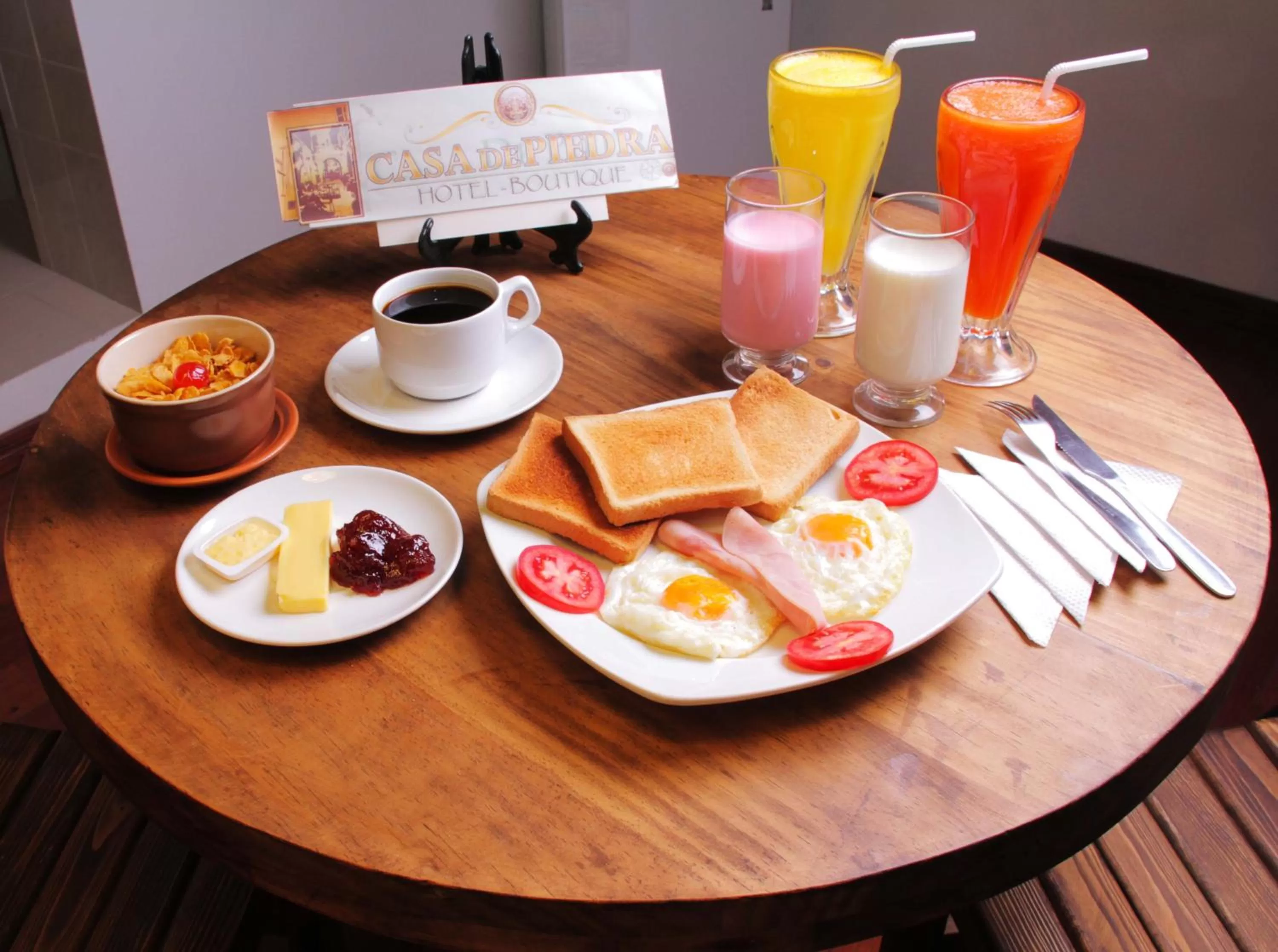 Restaurant/places to eat, Breakfast in Patio de Piedra Hotel Boutique