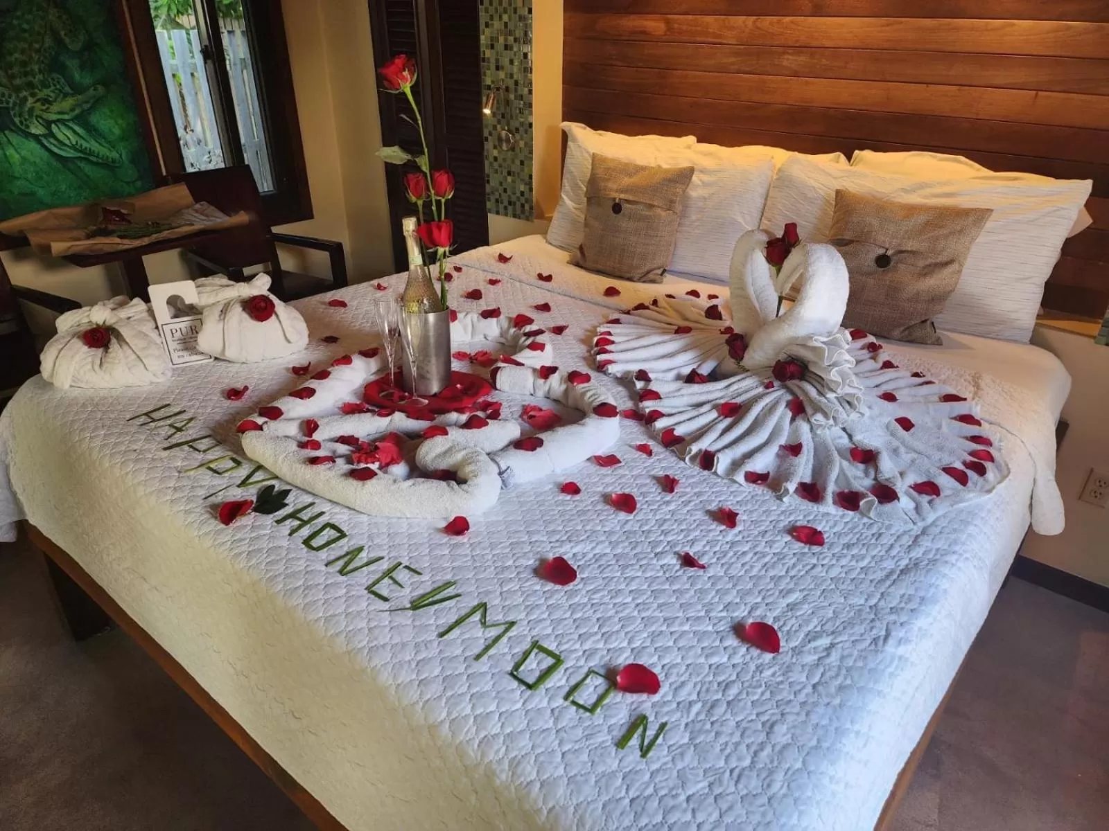 Bed in PUR Boutique Cabanas, Adults Only