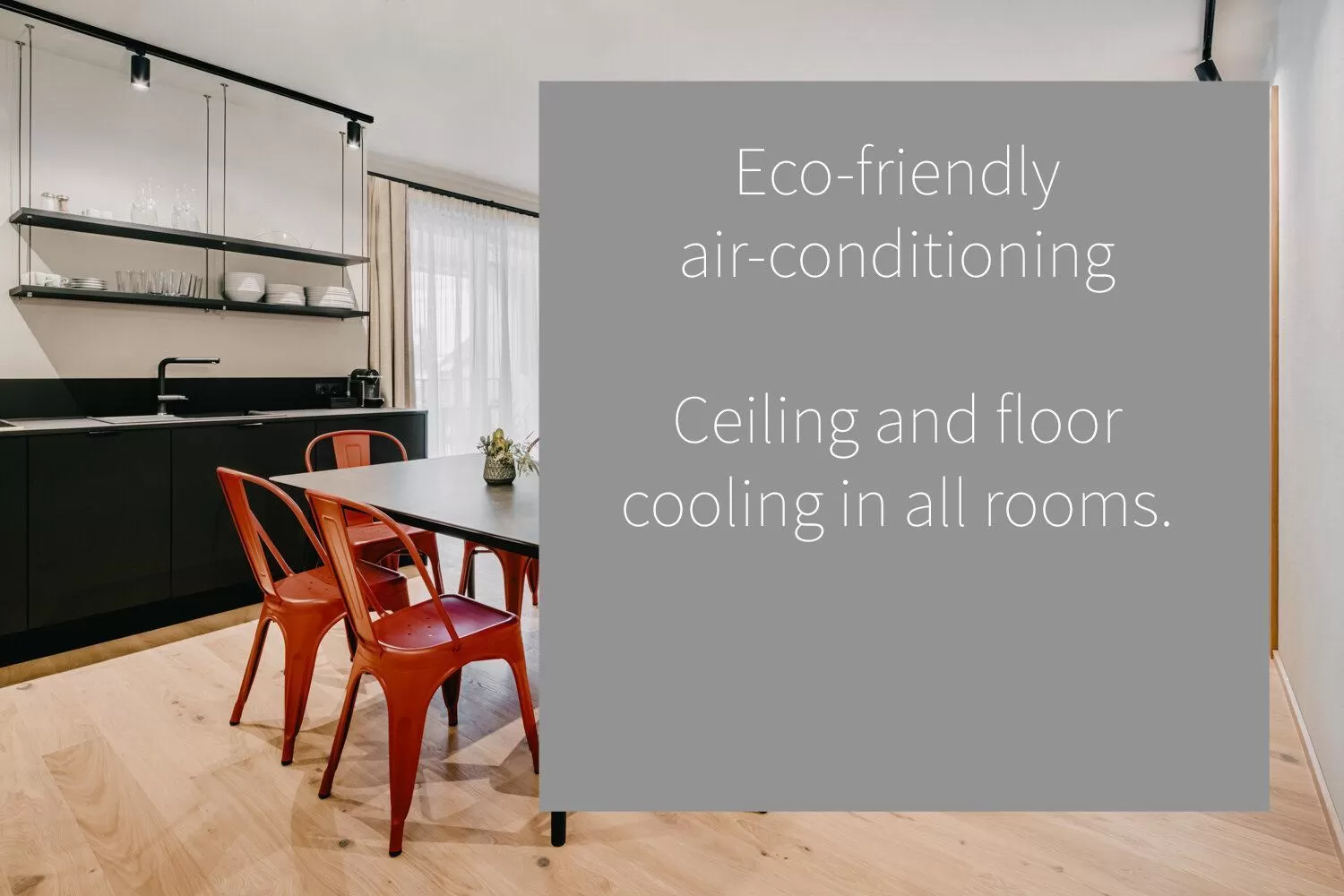 Photo of the whole room in das bleibt Alpine Suites