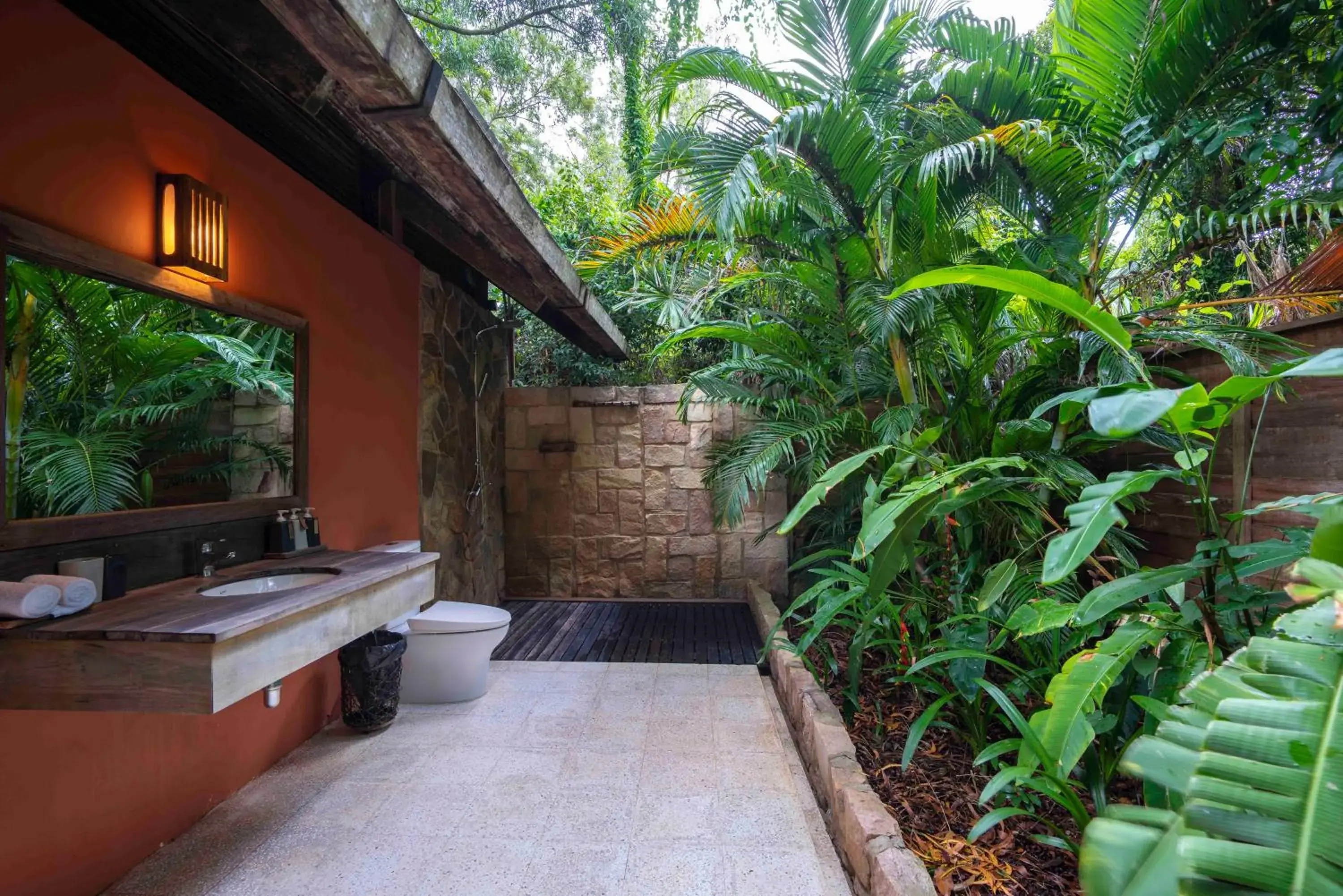 Bathroom in Mango Bay Resort