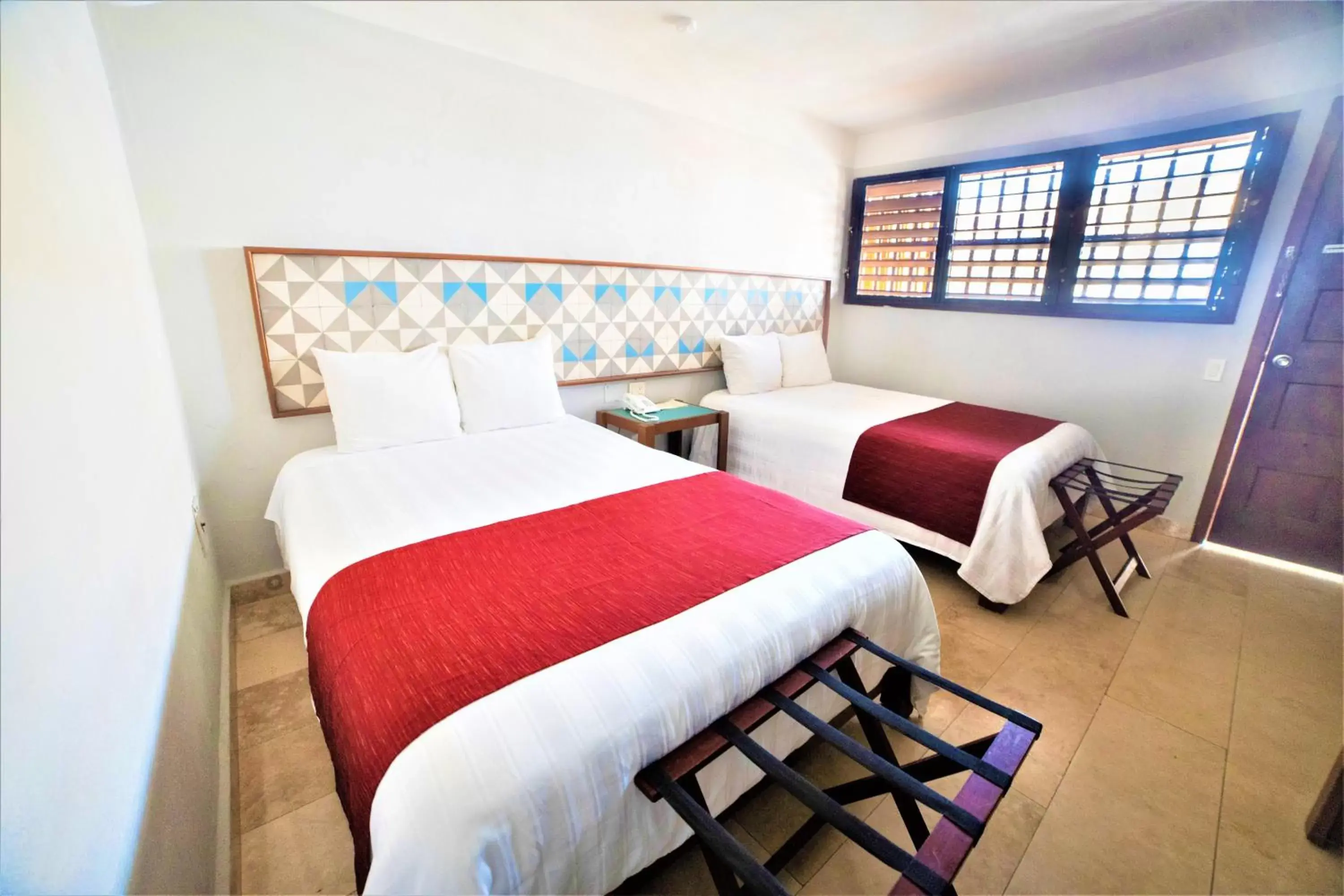 Area and facilities, Bed in Hotel Caribe Merida Yucatan