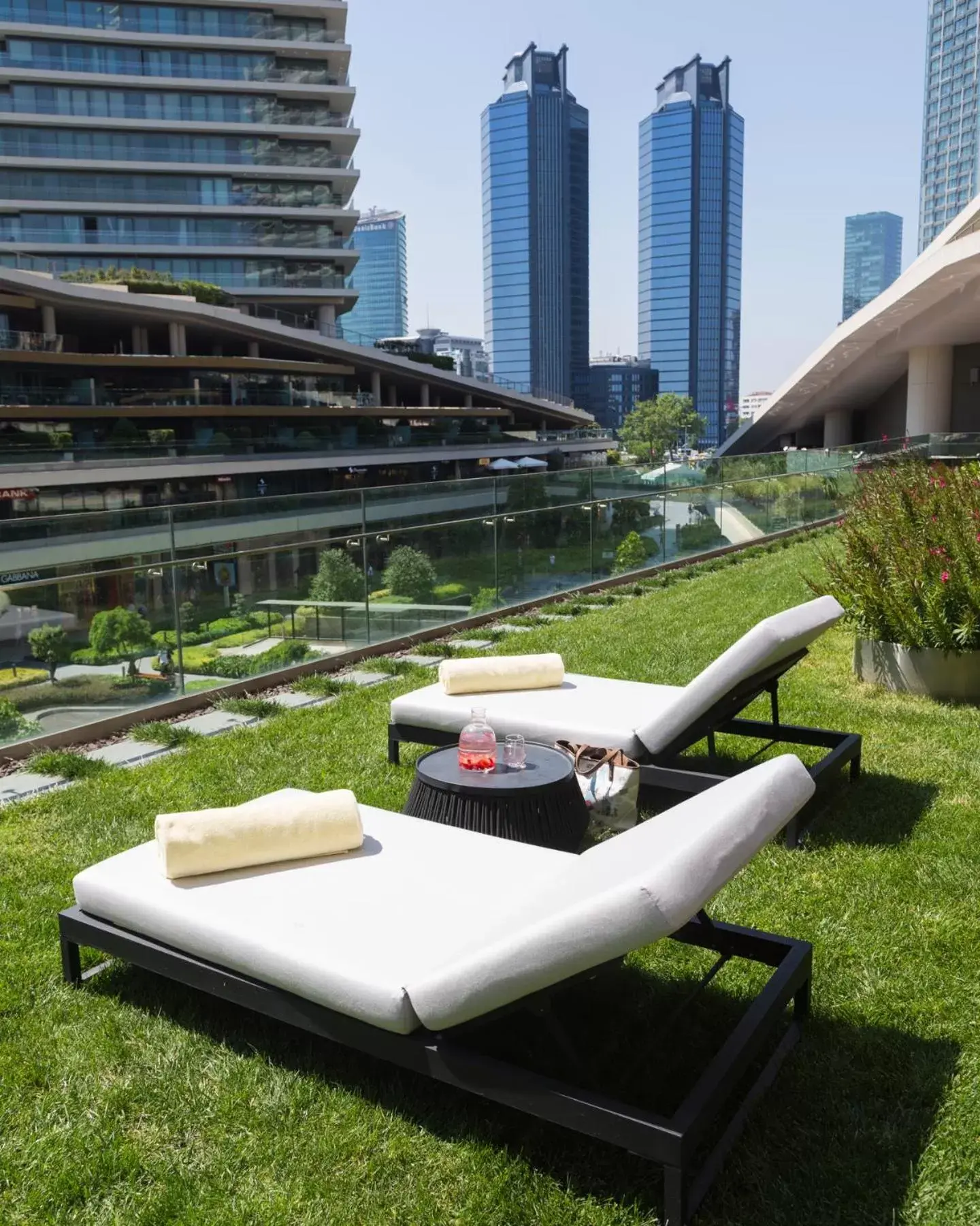 Property building in Raffles Istanbul Property building in Raffles Istanbul