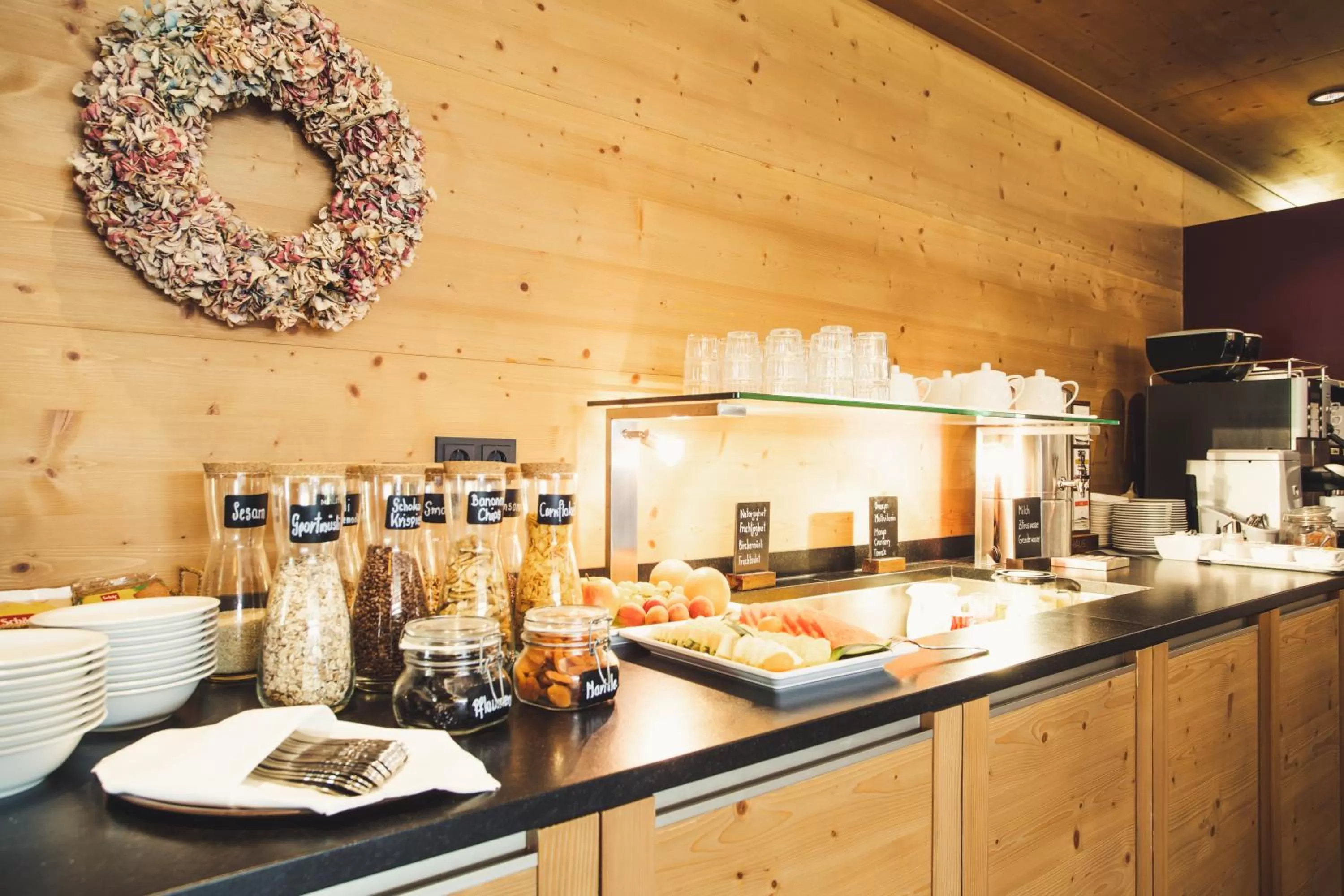 Buffet breakfast in Hotel Hubertus - Au Bregenzerwald