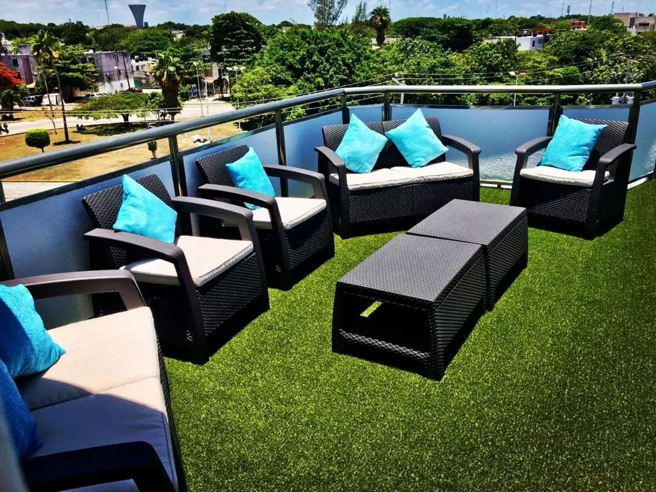 Balcony/Terrace in Hotel Blue Star Cancun