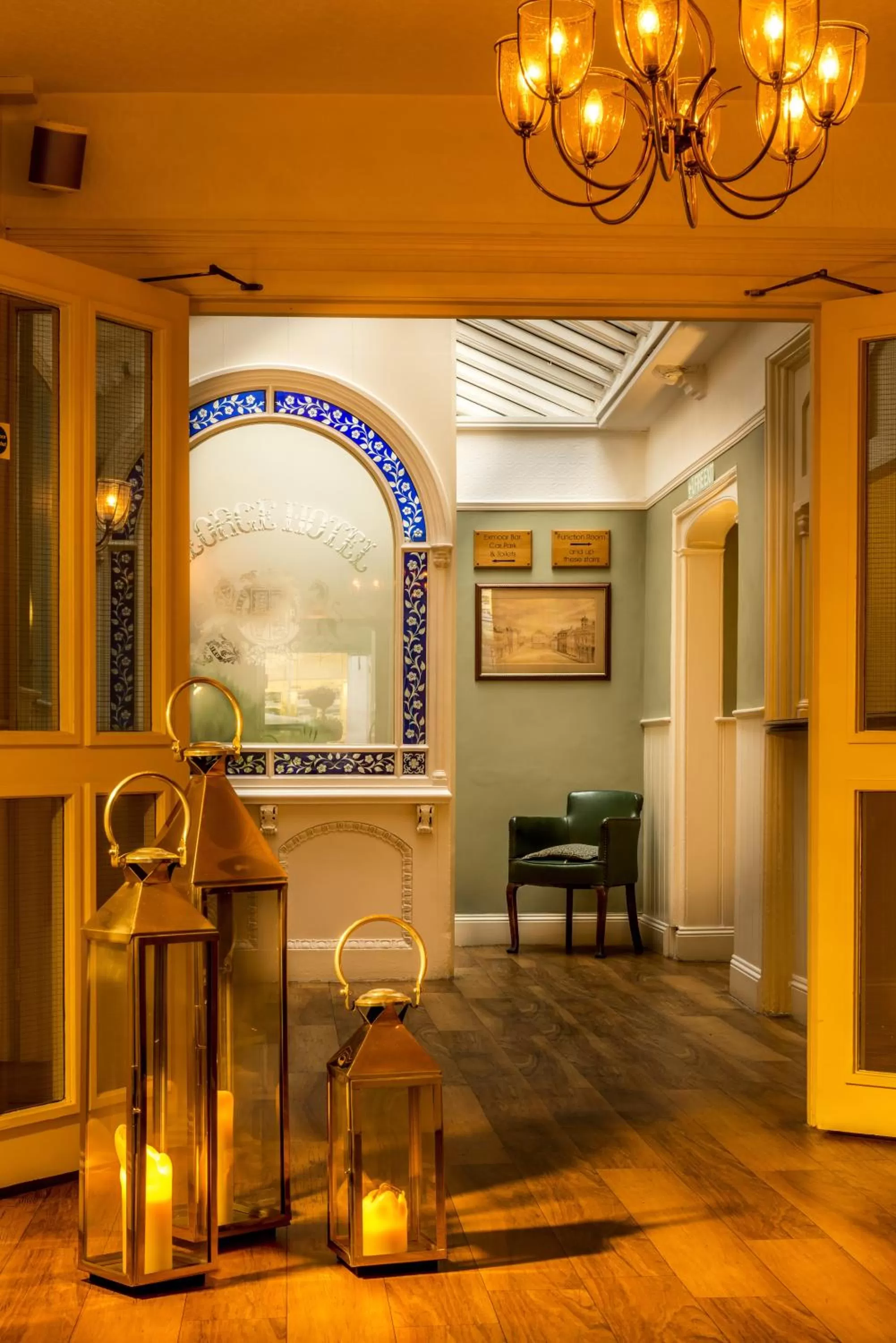 Lobby or reception in The George