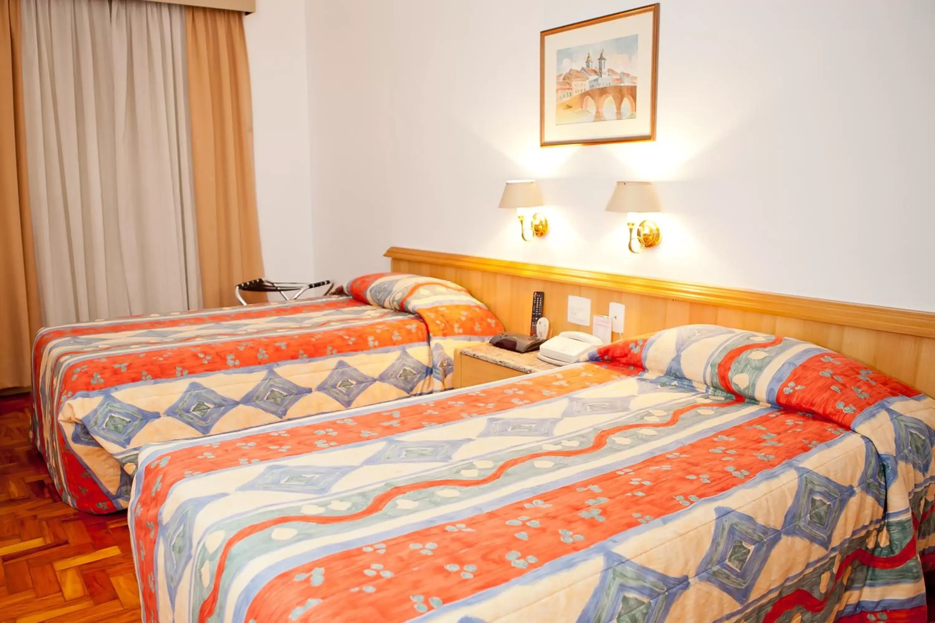 Bed in Ritz Plaza Hotel Bed in Ritz Plaza Hotel