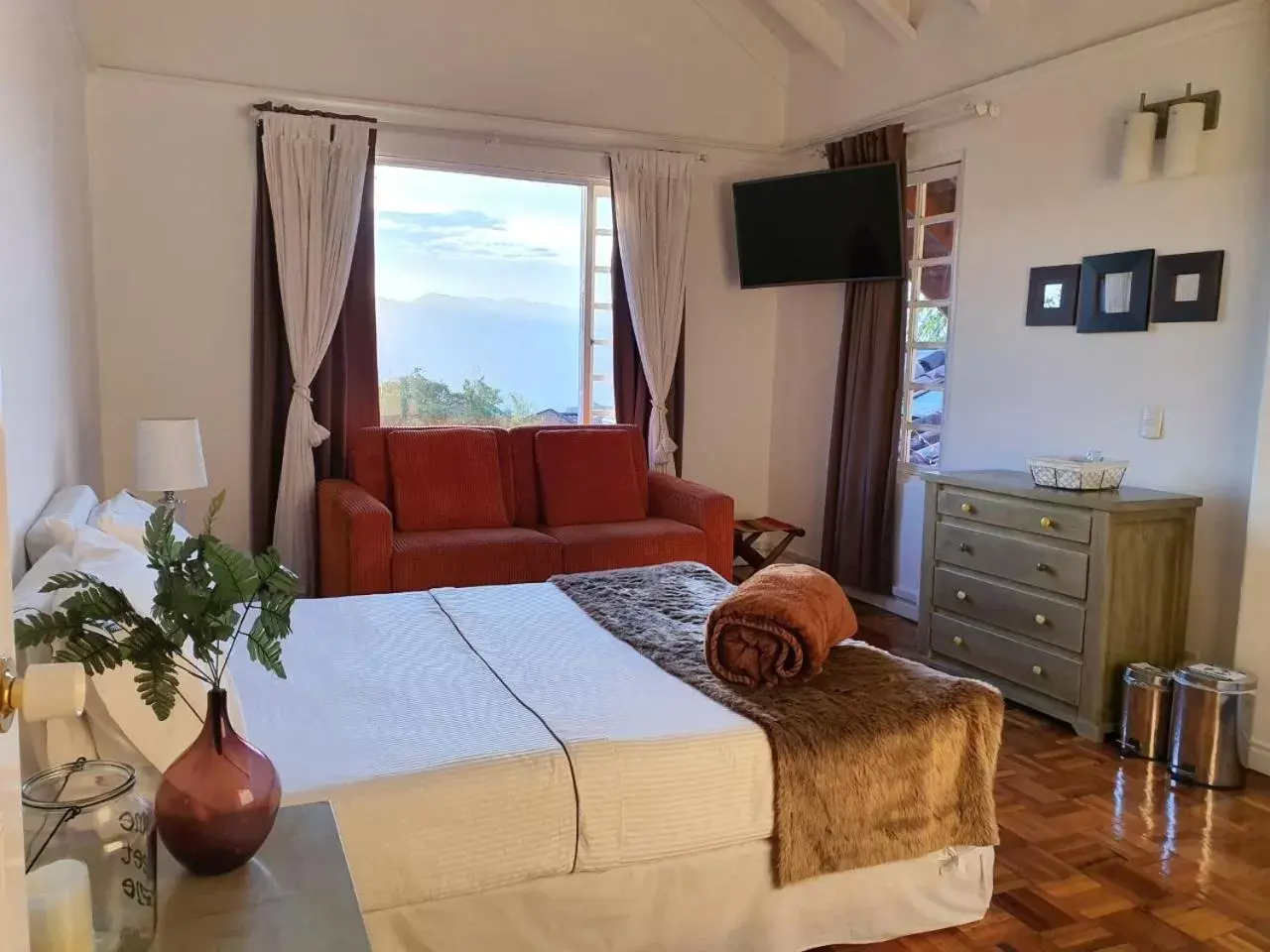 Double Room with Mountain View in Hotel Casa Madero Double Room with Mountain View in Hotel Casa Madero