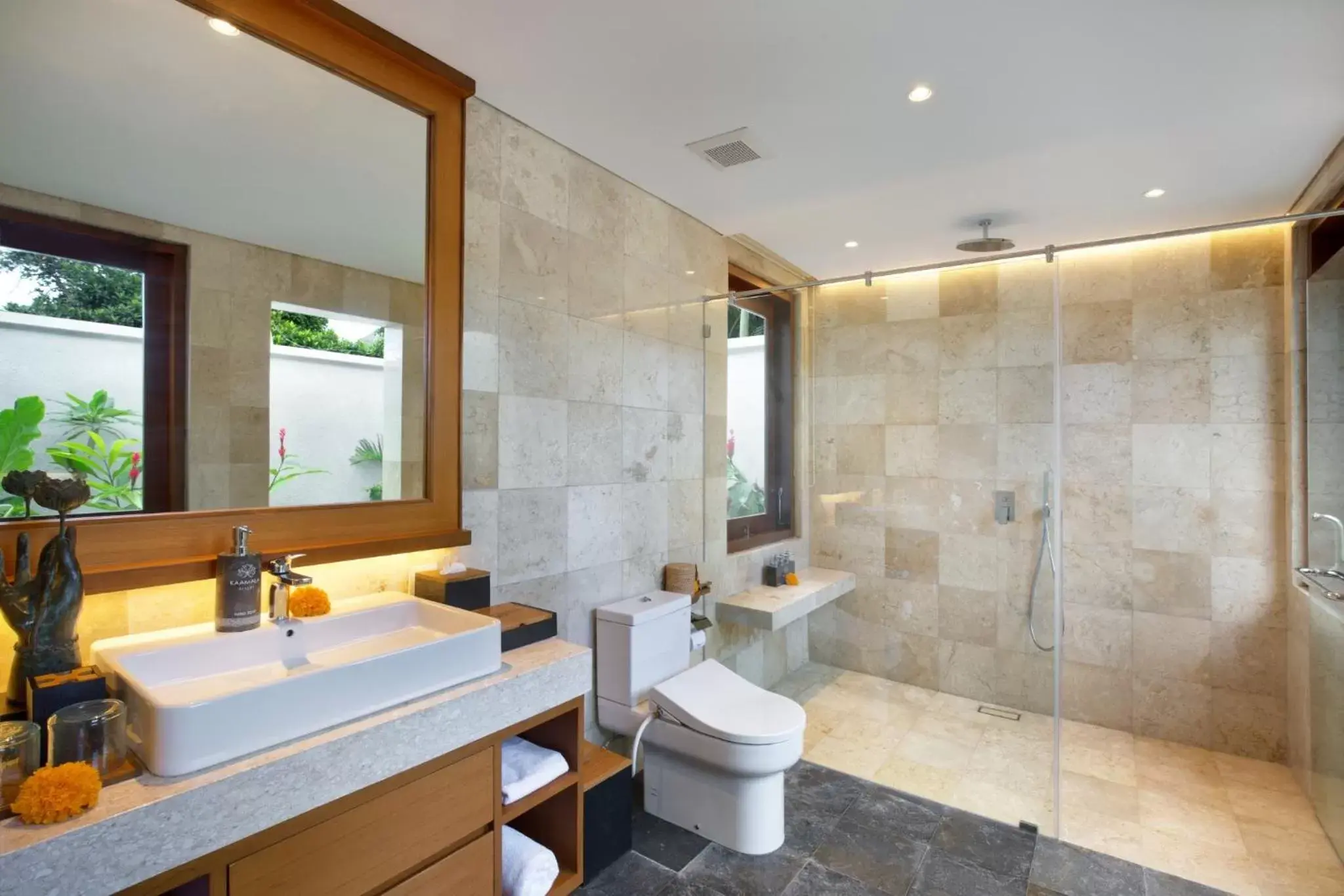 Bathroom in Kaamala Resort Ubud by Ini Vie Hospitality