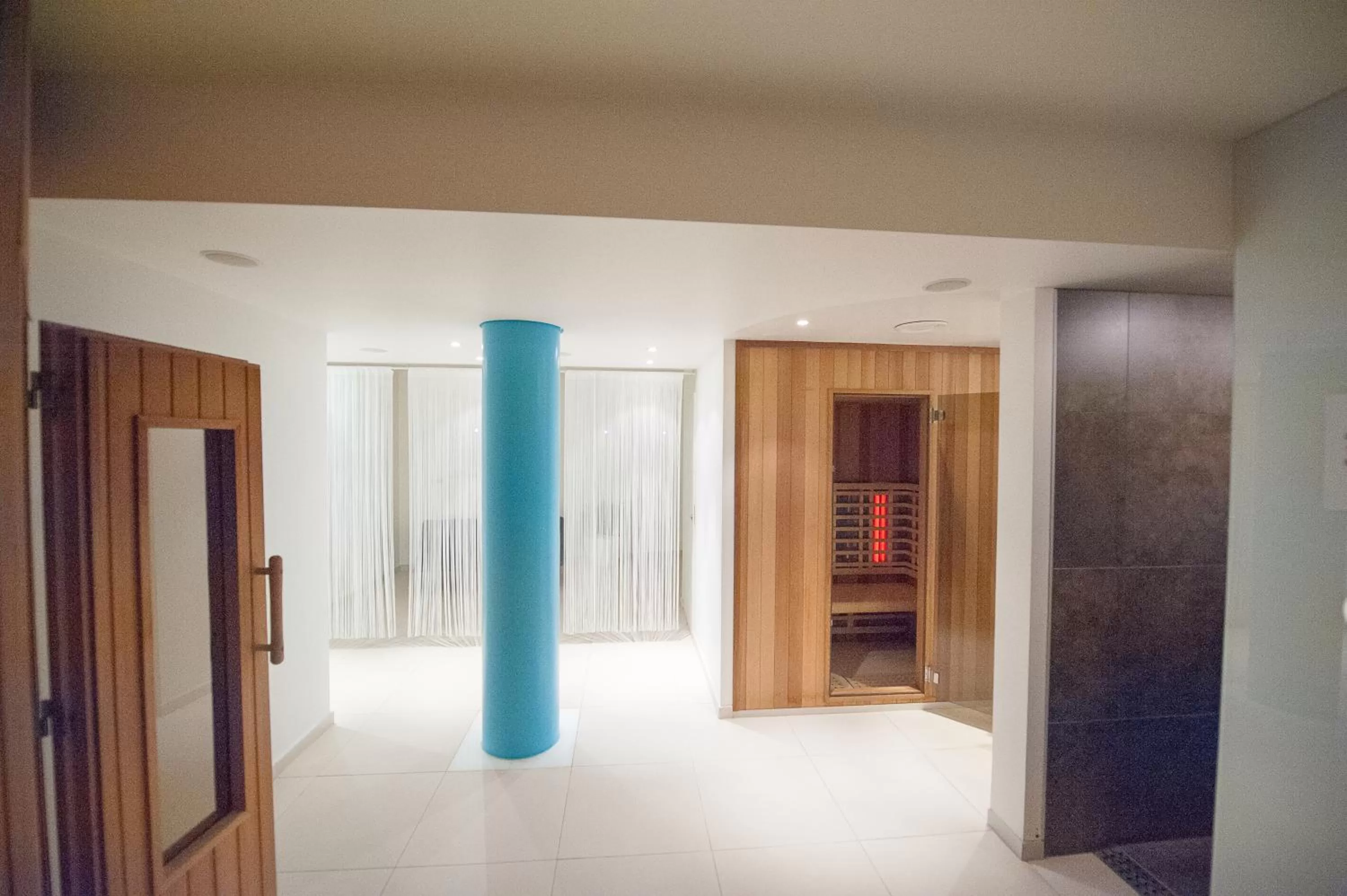 Sauna in Beach Hotel Helios by CW Hotel Collection
