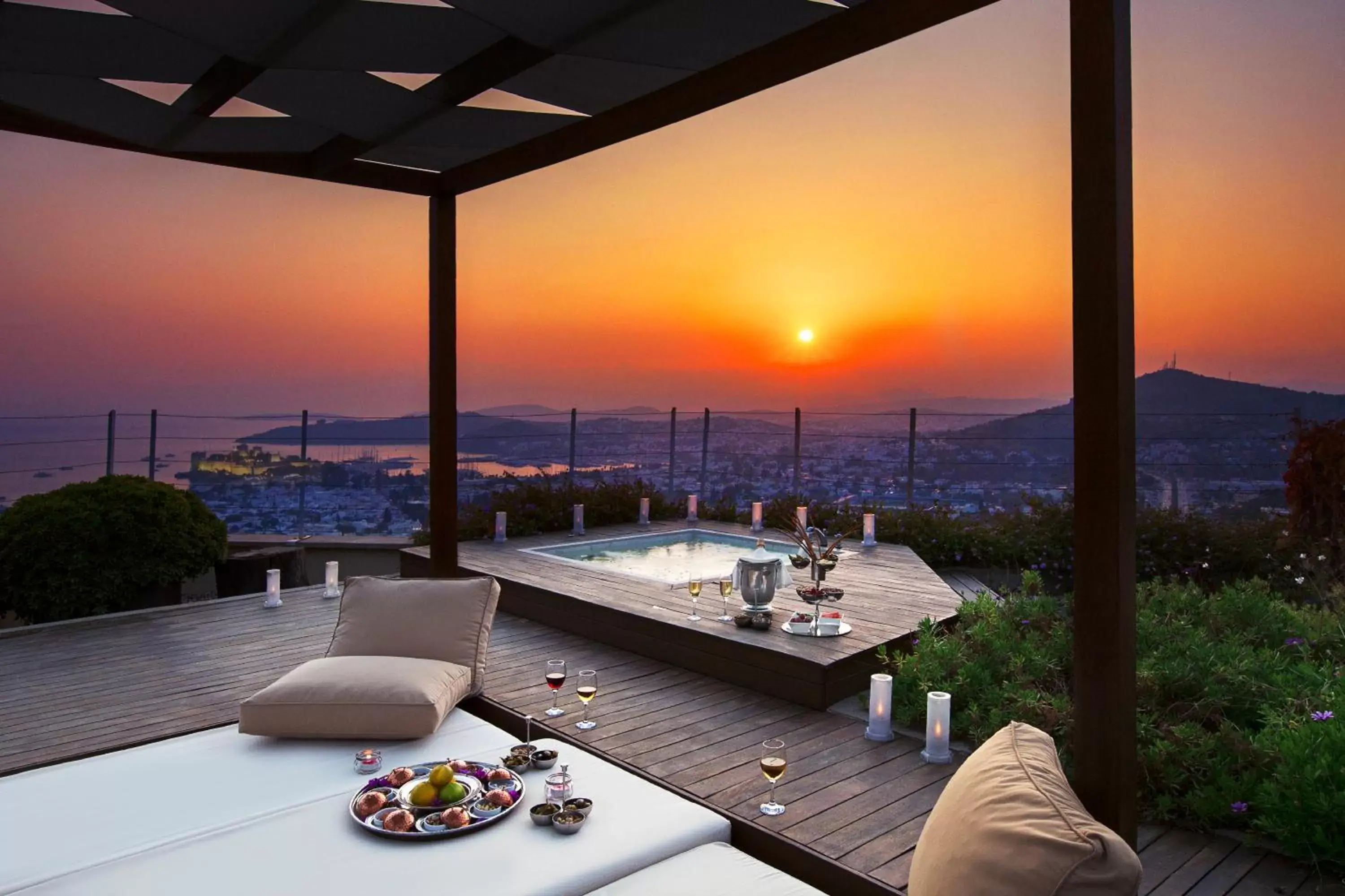 Balcony/Terrace in The Marmara Bodrum - Adult Only