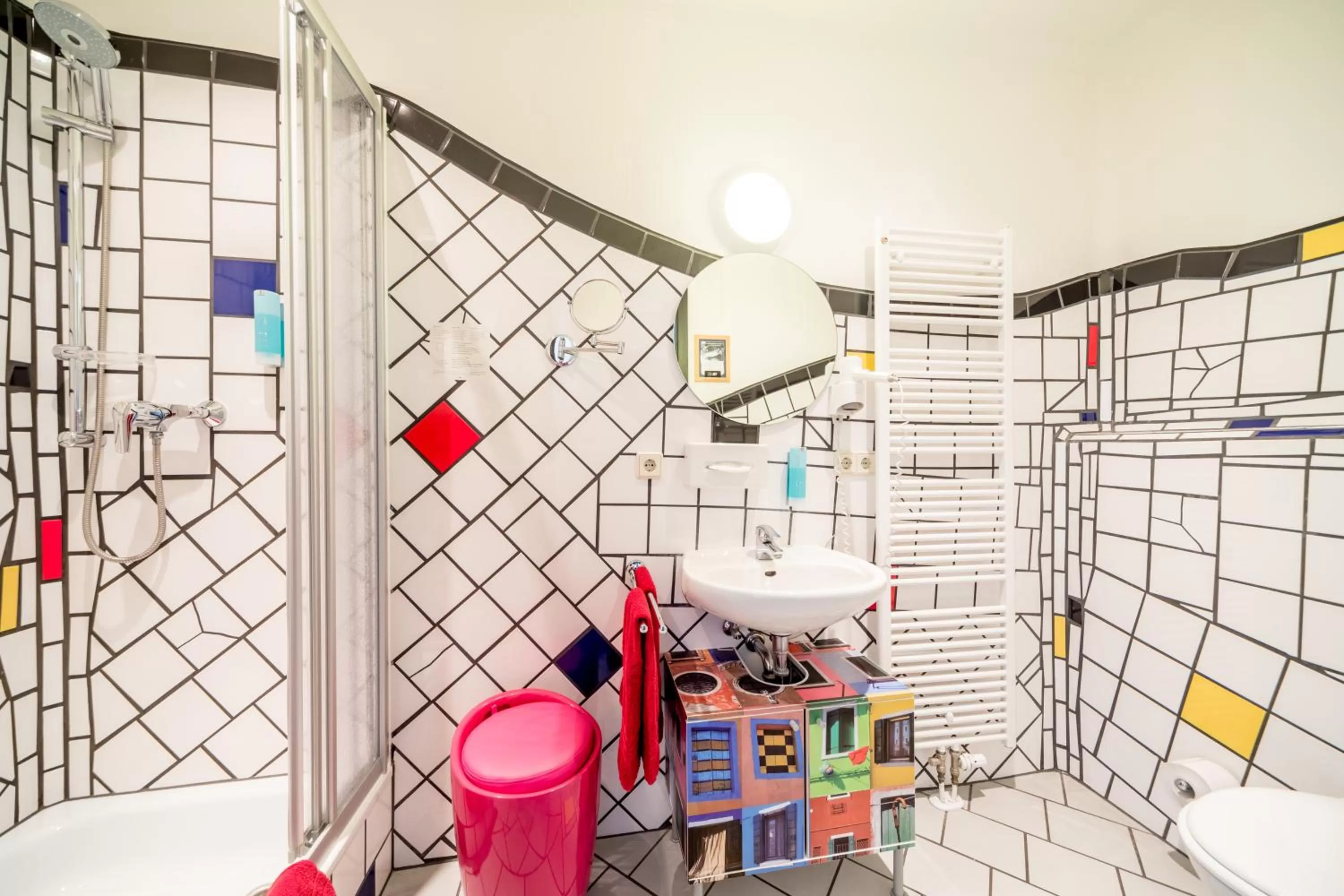 Shower in artHOTEL Magdeburg