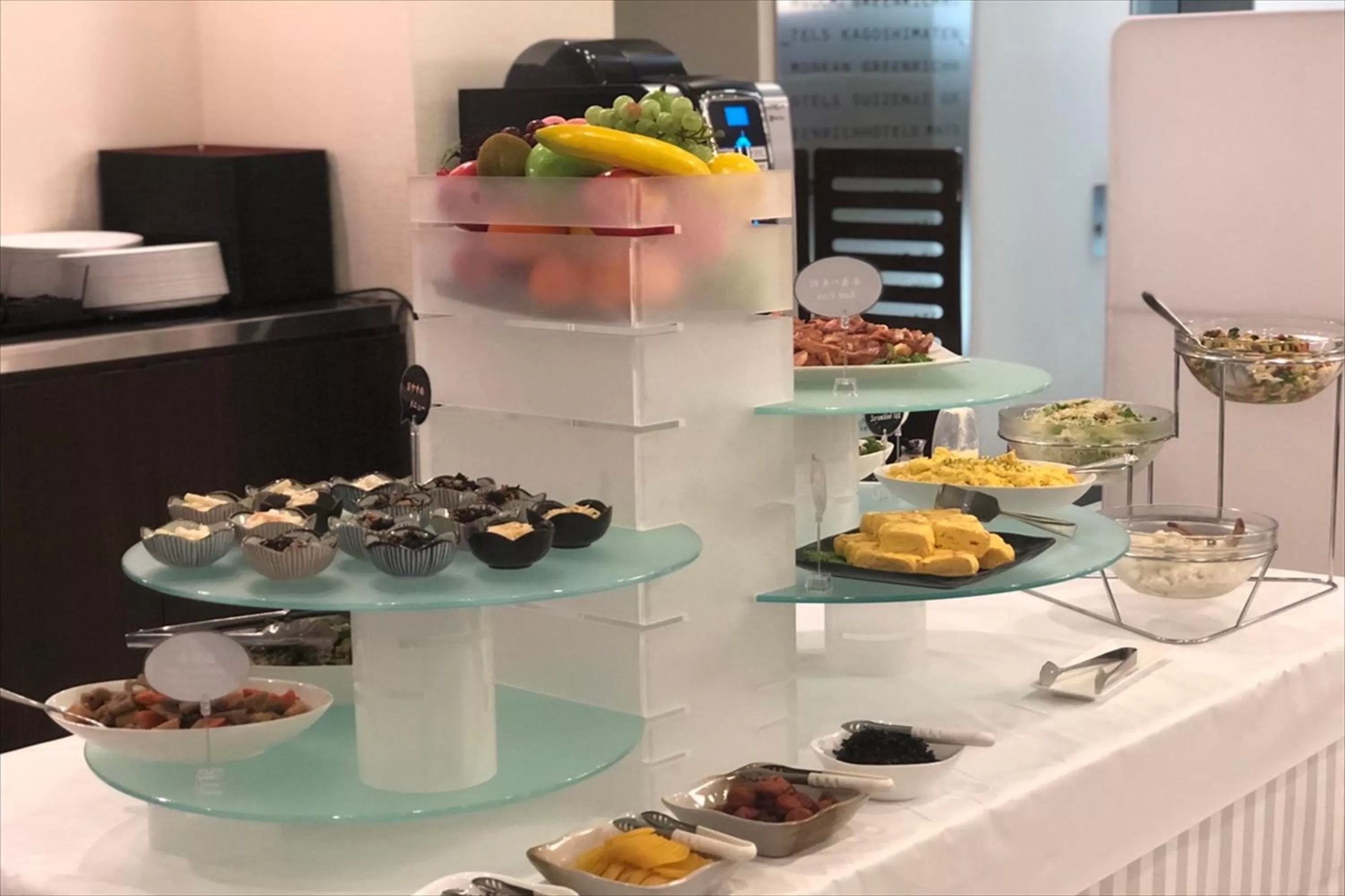 Buffet breakfast in Green Rich Hotel Iwakuni Ekimae (Artificial hot spring Futamata Yunohana)