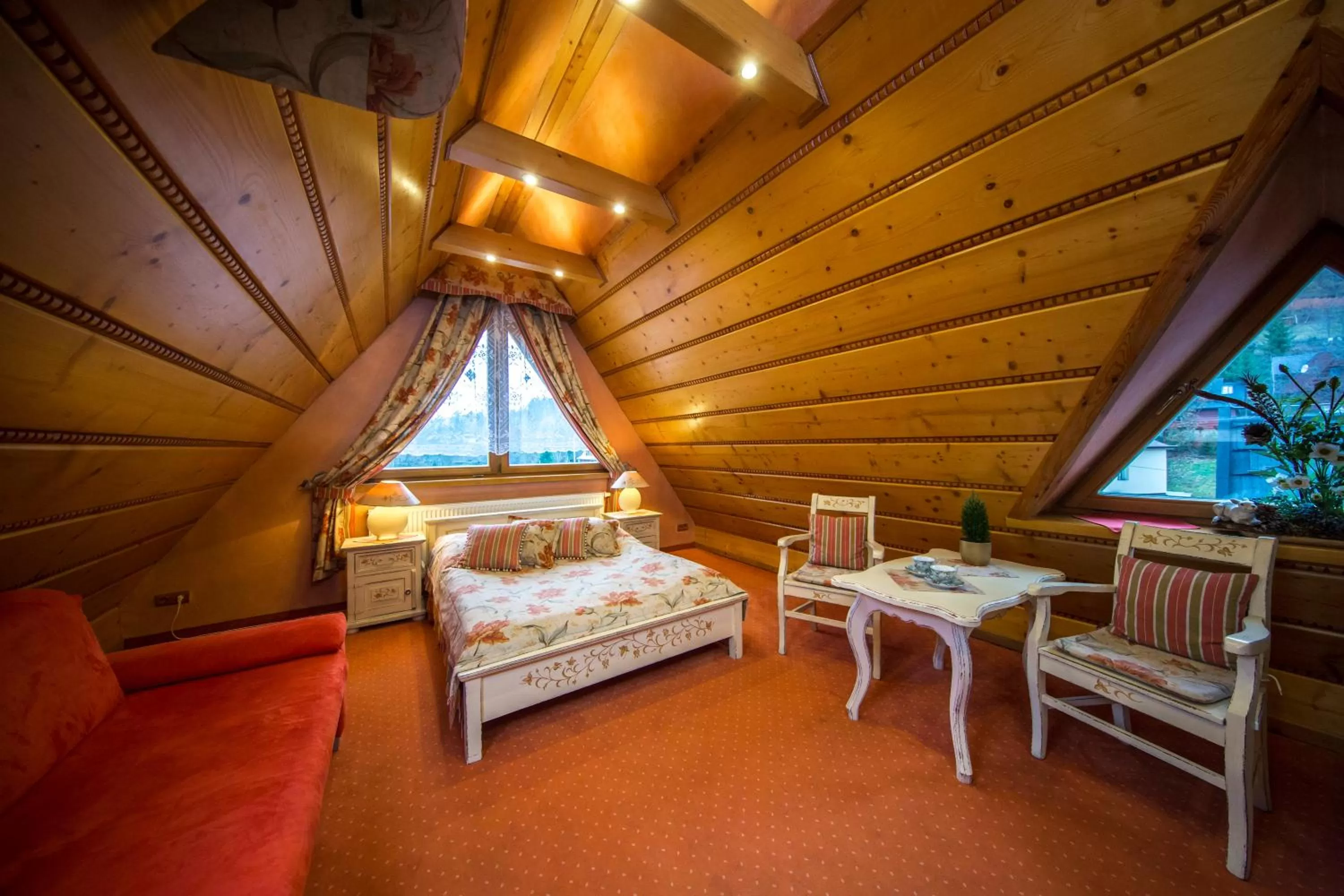 Photo of the whole room, Bed in Leśny Dworek Zakopane