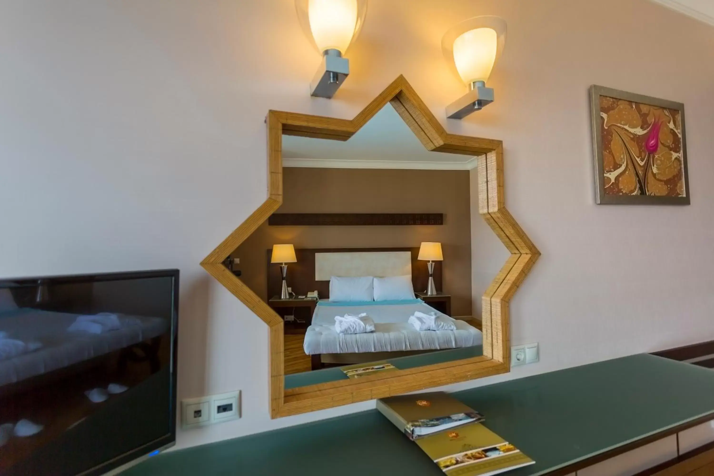 Bedroom, Floor Plan in Mukarnas Spa & Resort Hotel