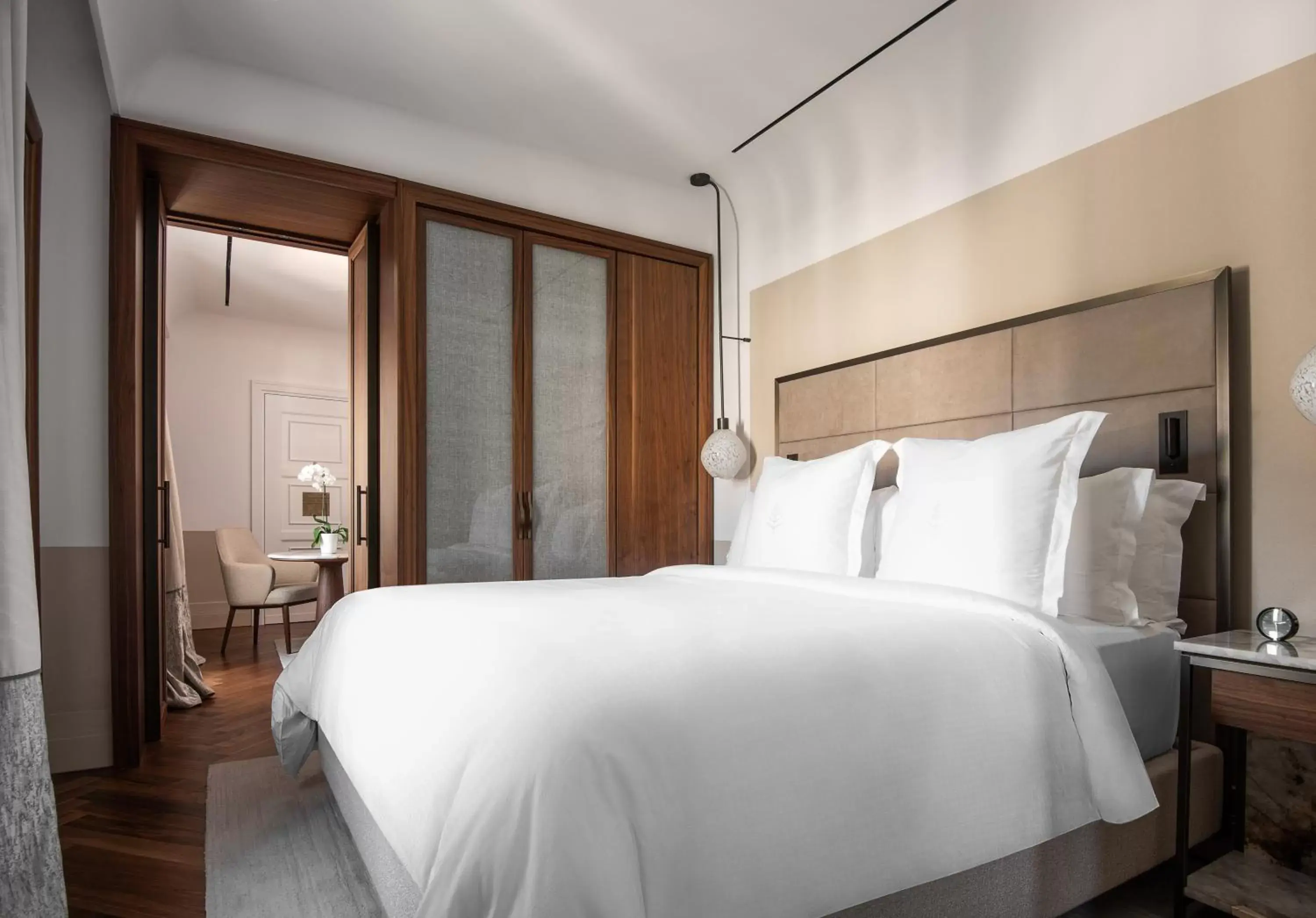 Bedroom, Bed in San Domenico Palace, Taormina, A Four Seasons Hotel