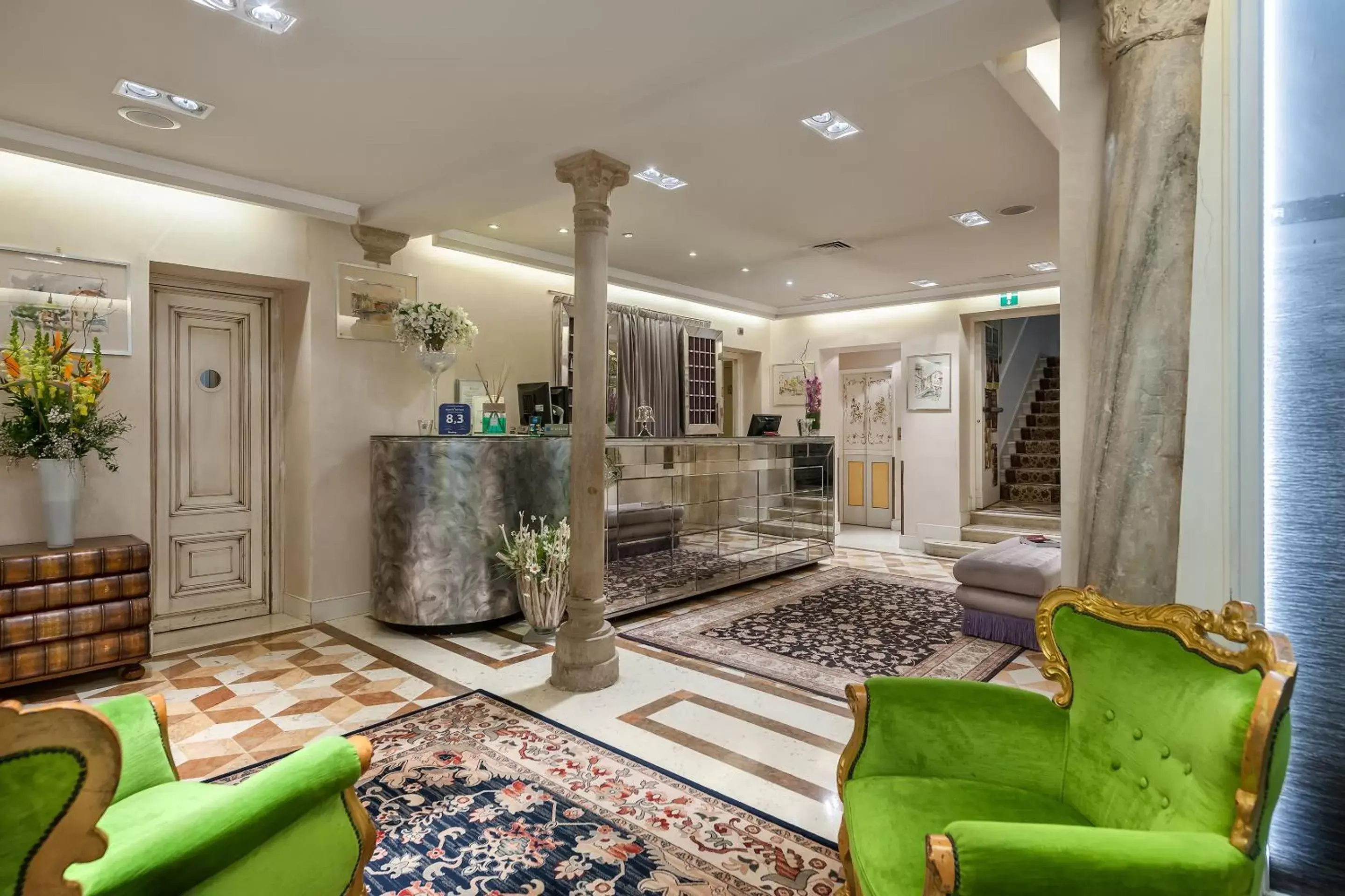 Lobby or reception in Hotel Ca' dei Conti Lobby or reception in Hotel Ca' dei Conti