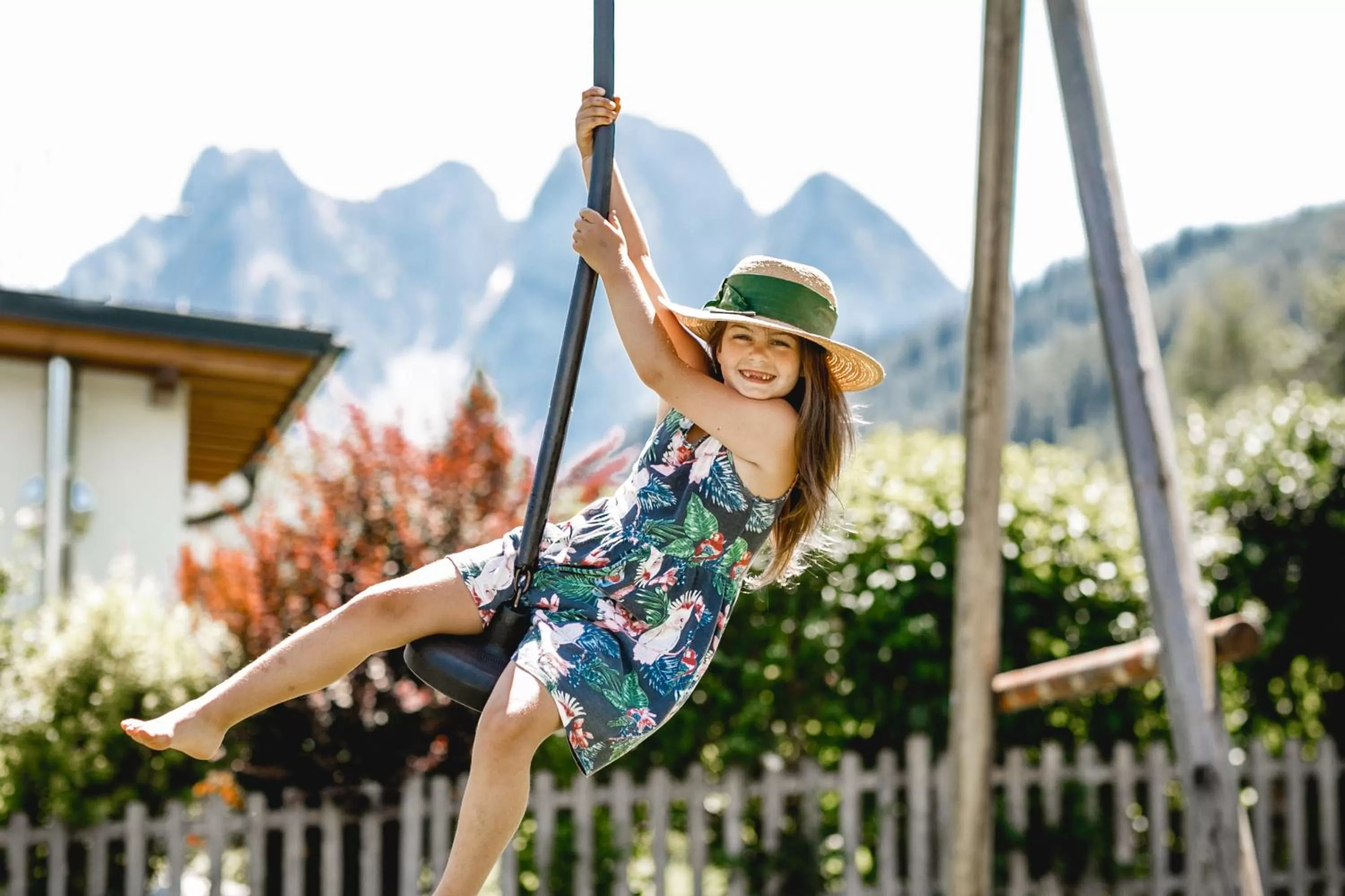 Children play ground in Hotel Sommerhof