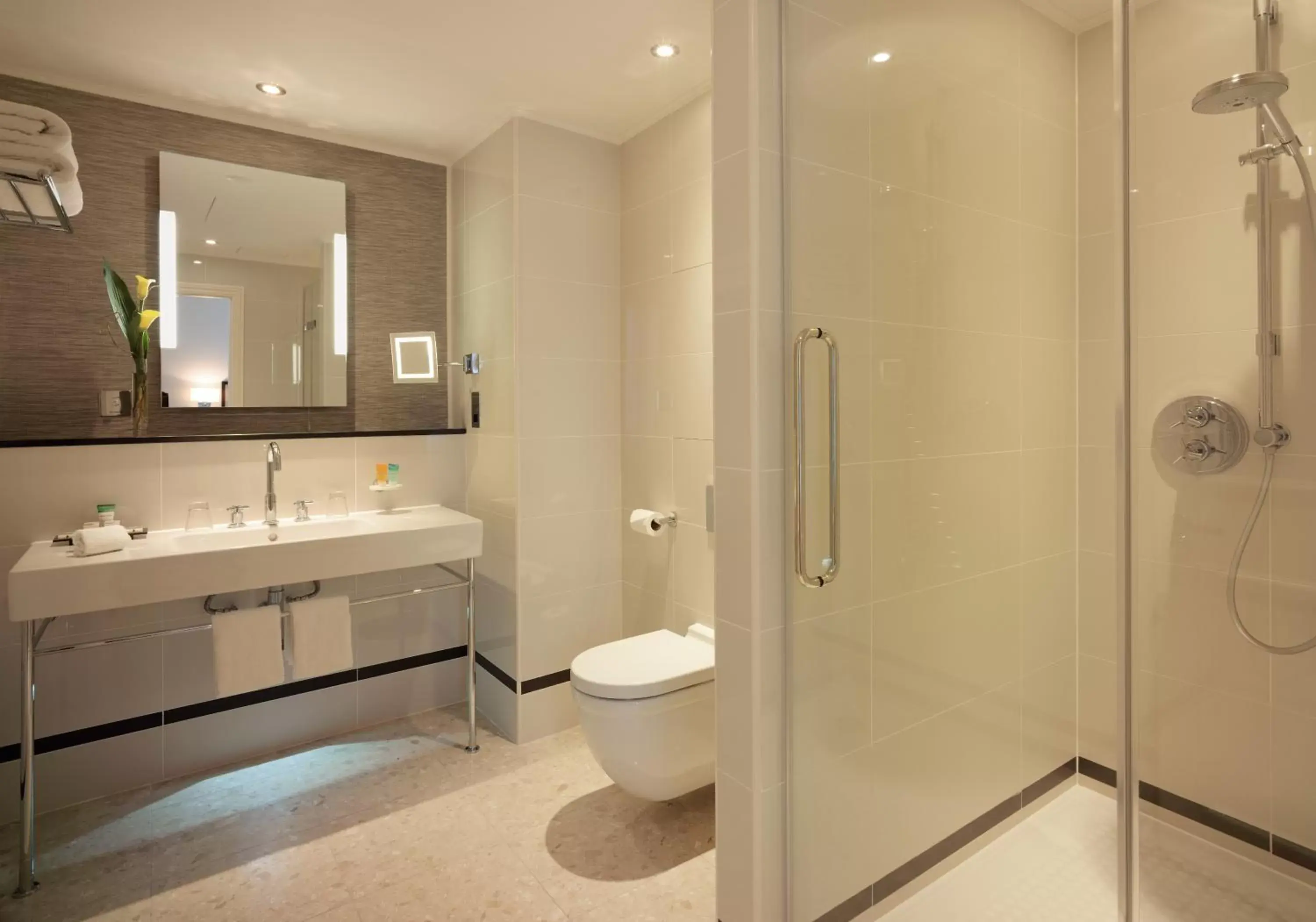 Shower, Bathroom in St. James' Court, A Taj Hotel, London