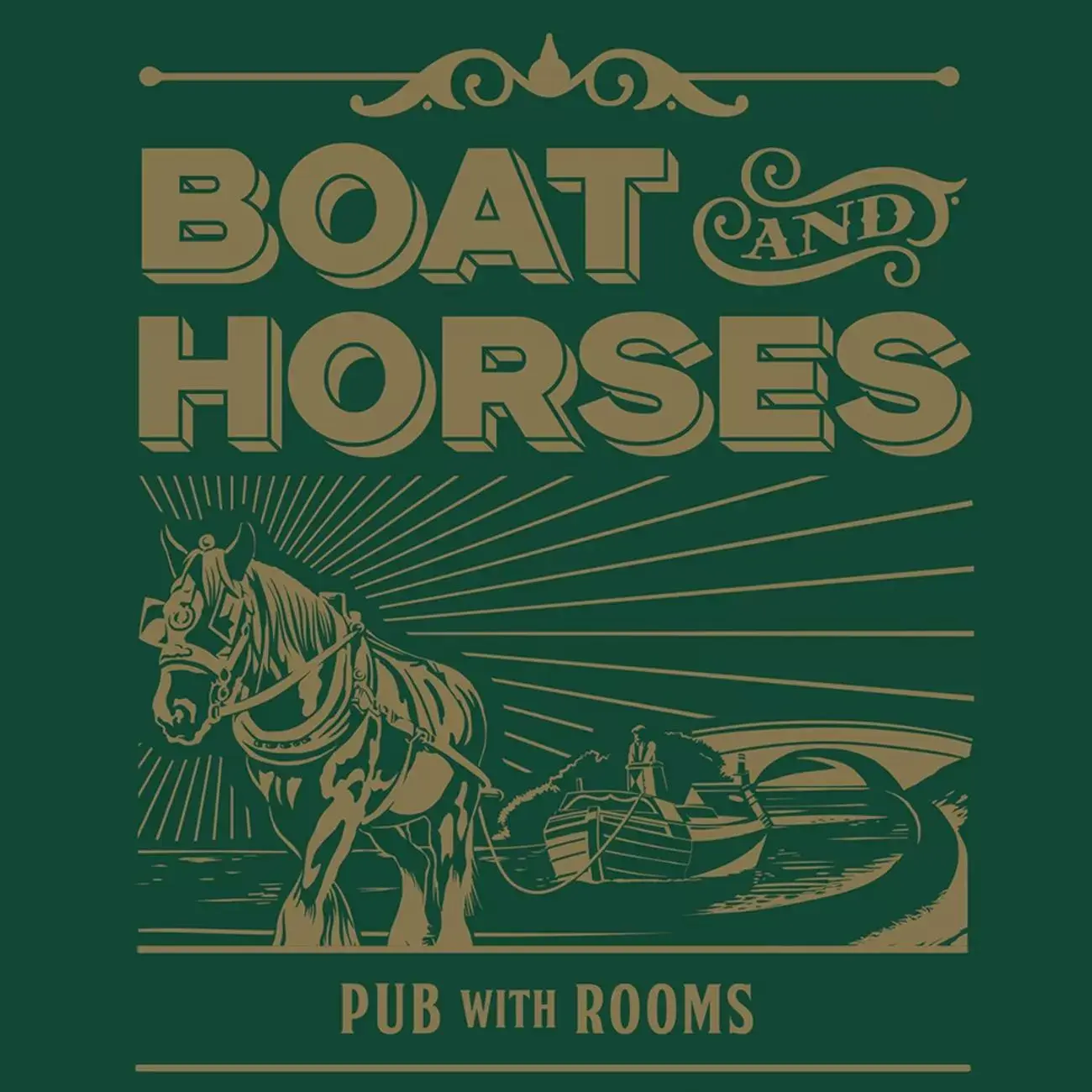 Property logo or sign in Boat & Horses Inn