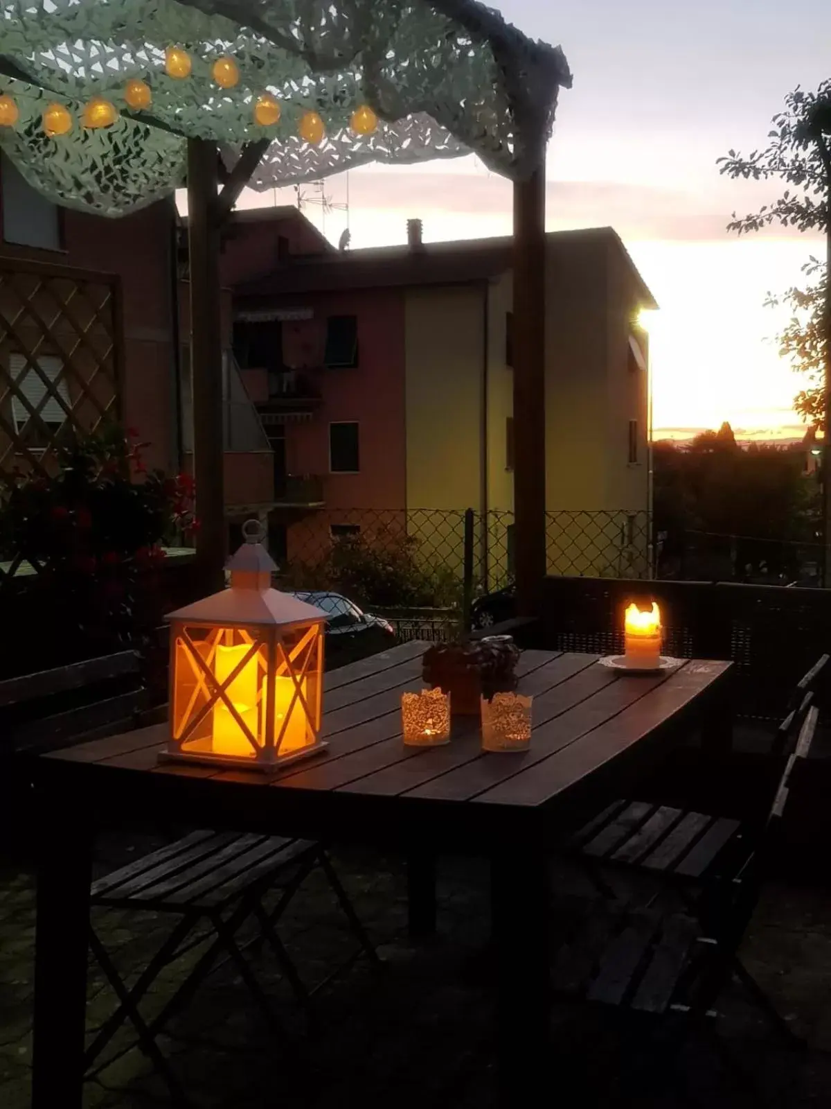 Sunset in Palazzetto del Pittore