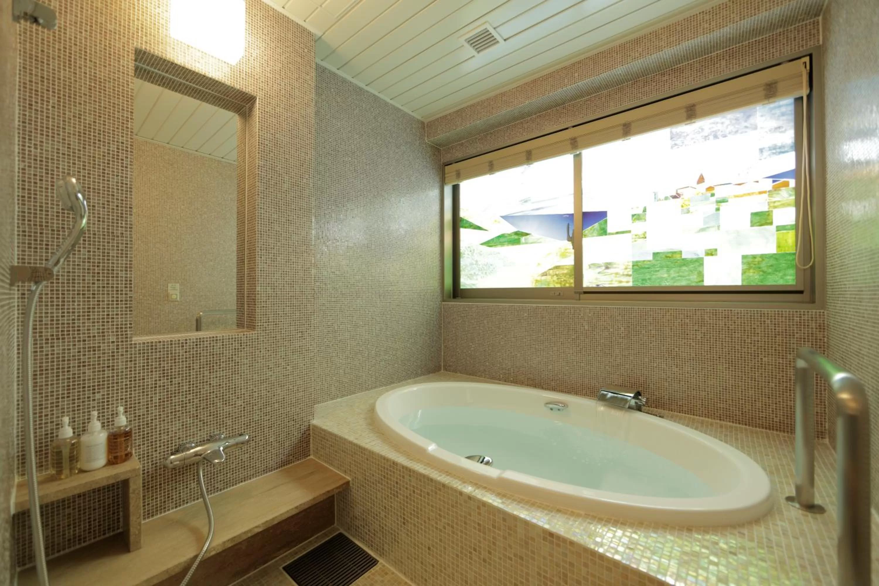 Bathroom in La Vista Fujikawaguchiko