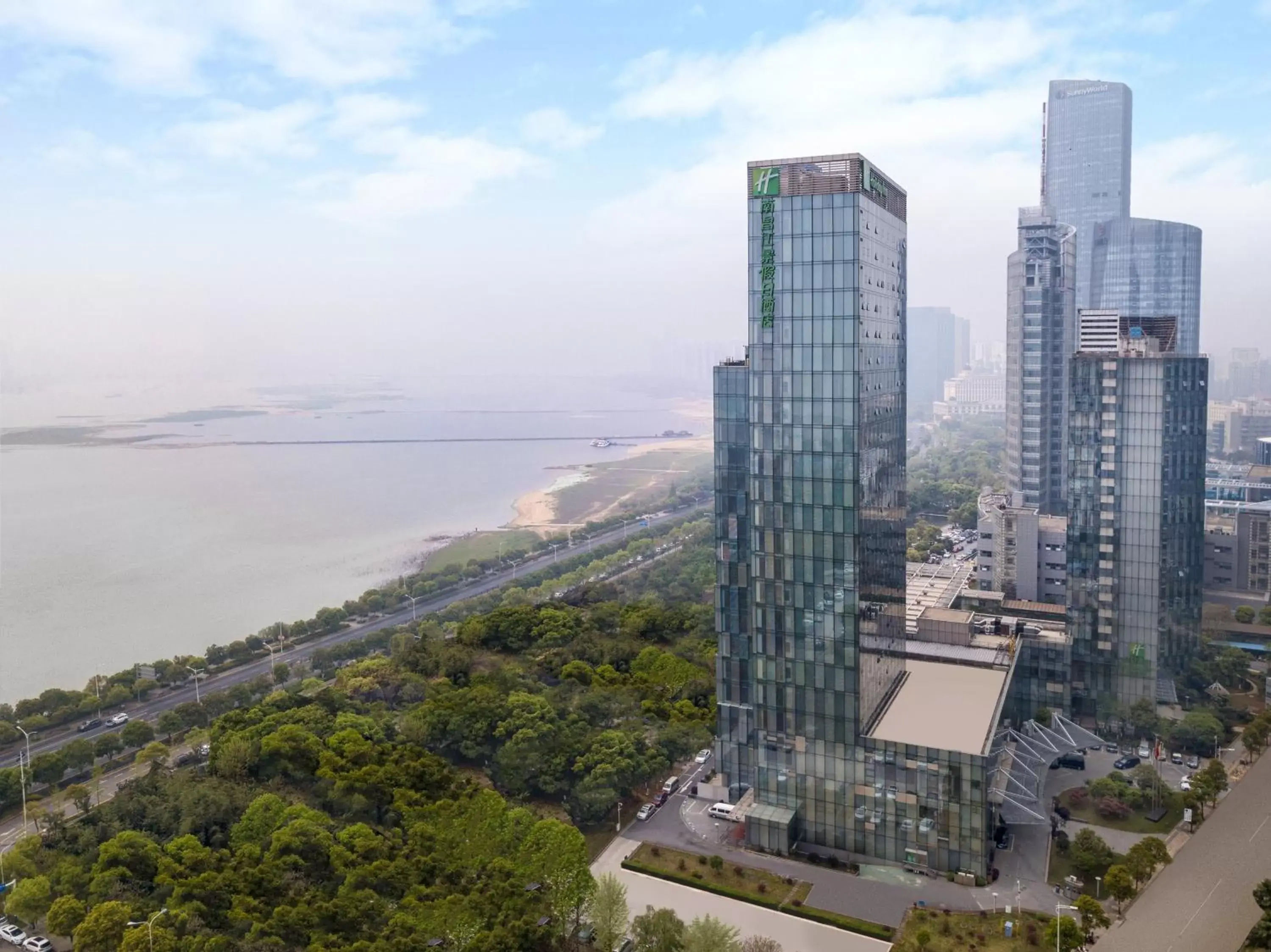 Property building, Bird's-eye View in Holiday Inn Nanchang Riverside, an IHG Hotel