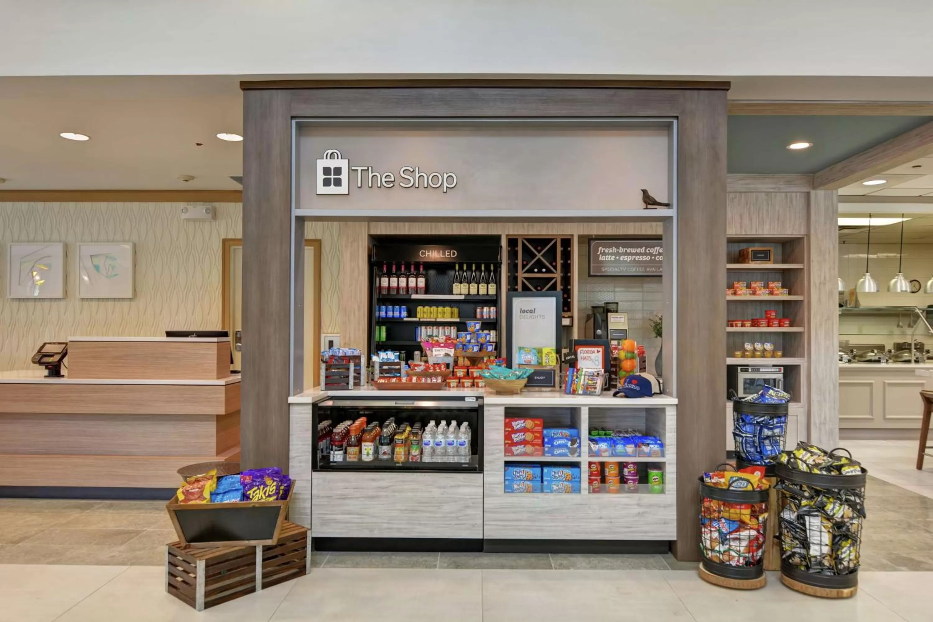 Restaurant/places to eat in Hilton Garden Inn Orlando Lake Buena Vista