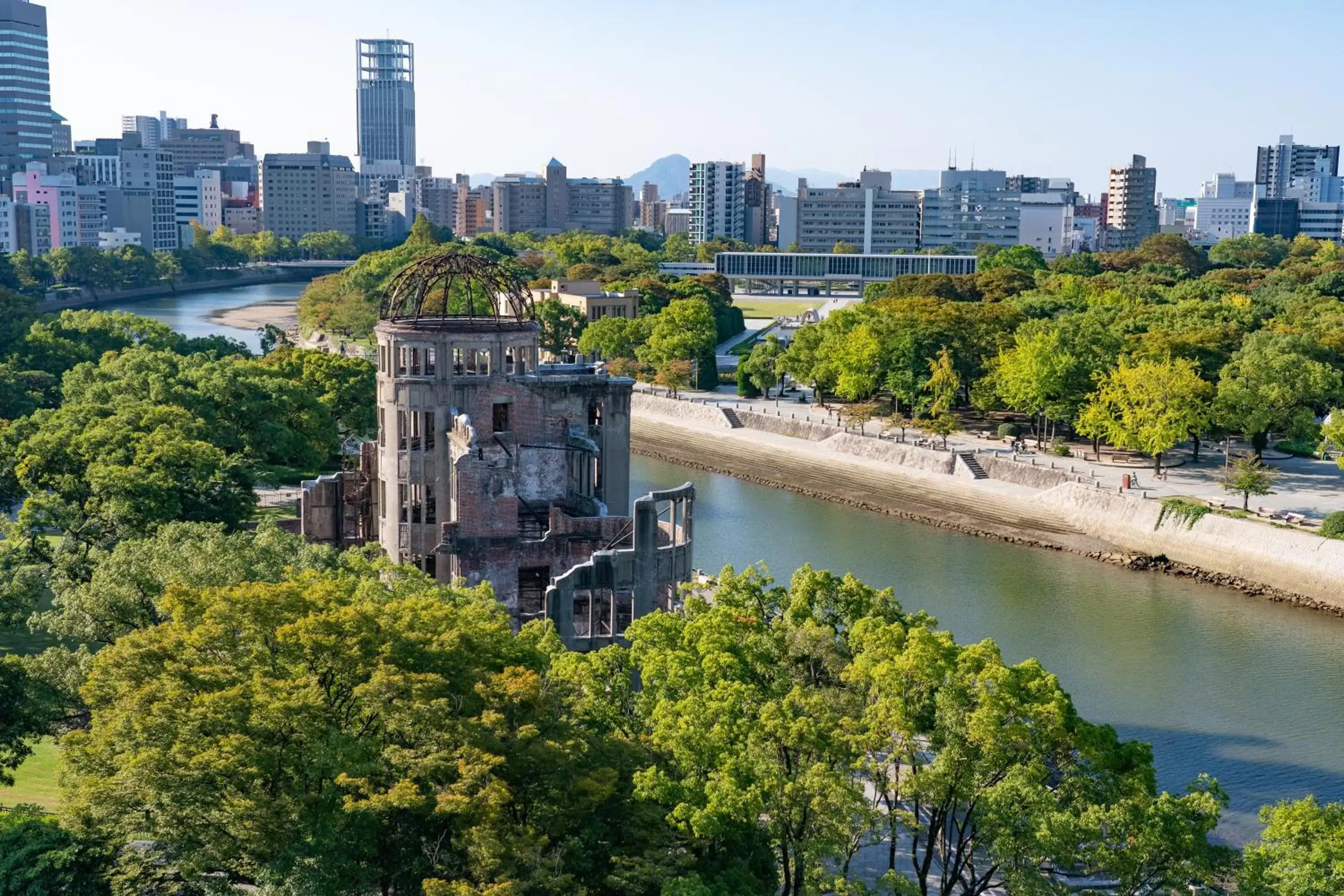 Nearby landmark, Bird's-eye View in Daiwa Roynet Hotel Hiroshima