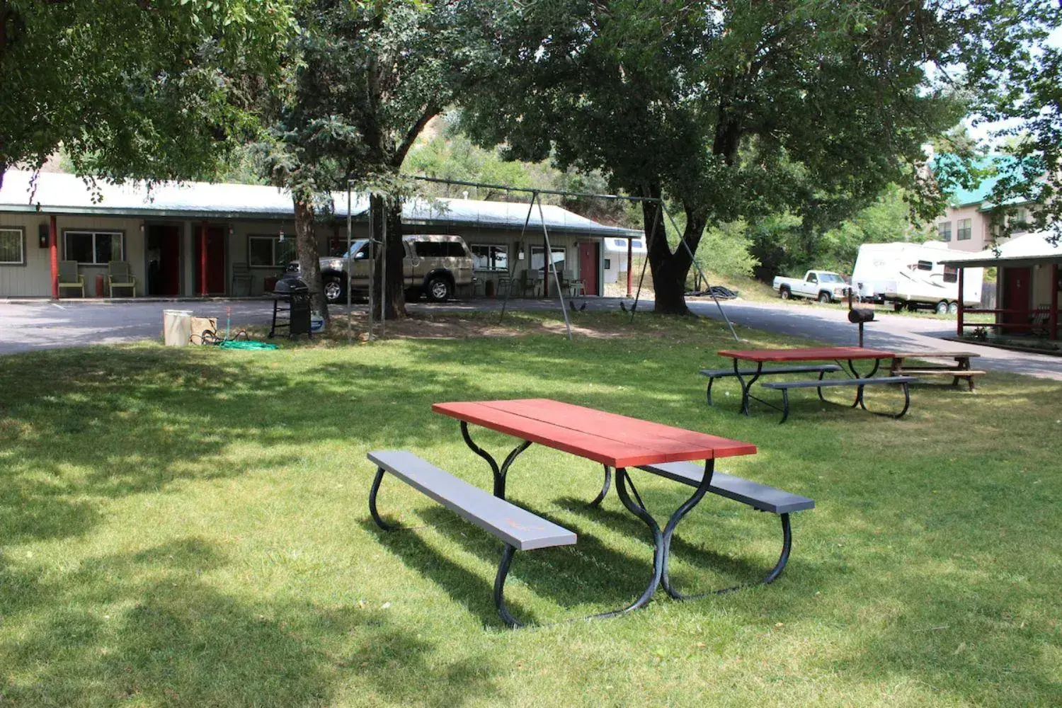 Garden in Wapiti Lodge