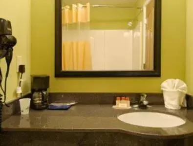 Bathroom in Days Inn & Suites by Wyndham Swainsboro