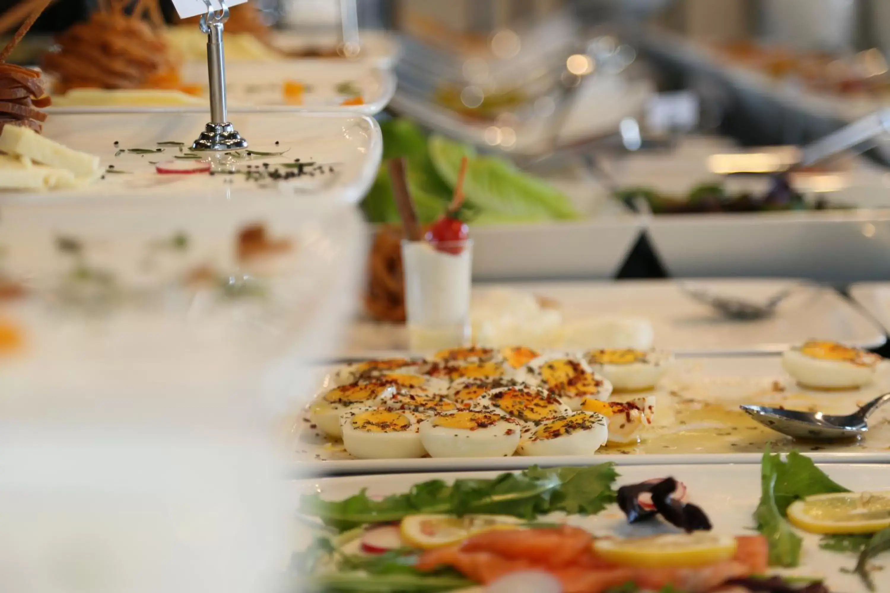 Buffet breakfast in Ramada Hotel & Suites by Wyndham Istanbul- Sisli
