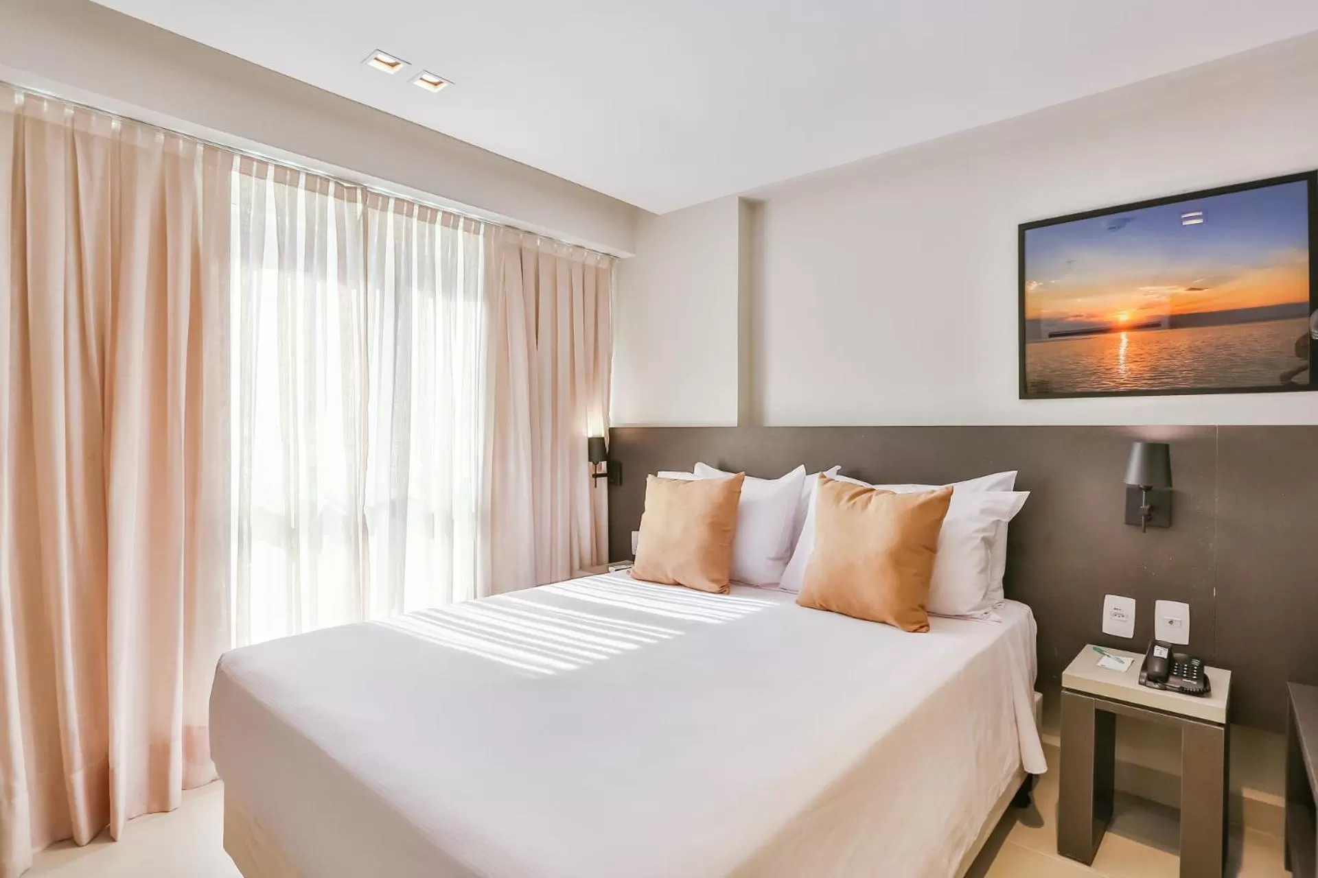 Photo of the whole room, Bed in Quality Suítes João Pessoa