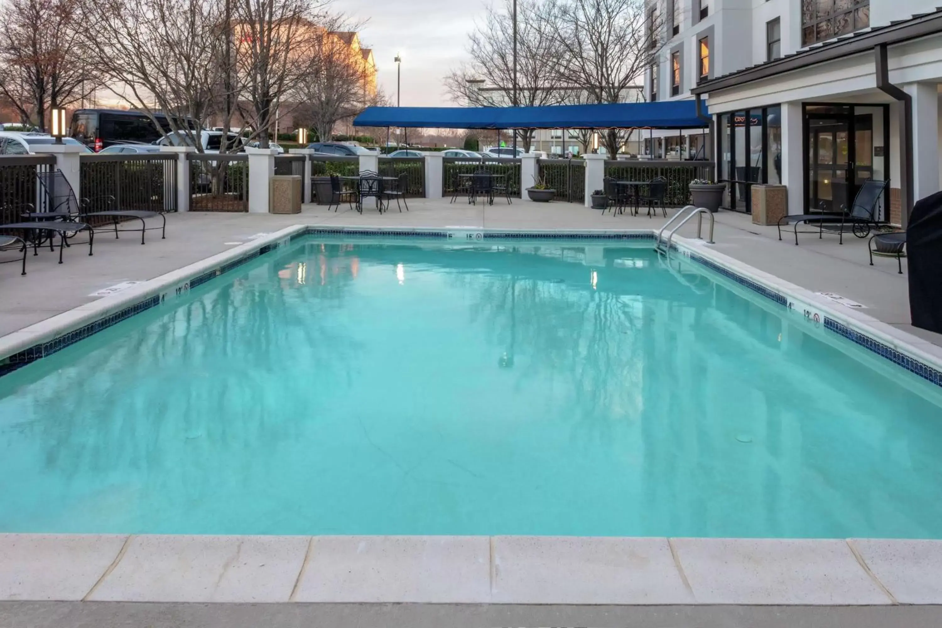 Pool view, Swimming Pool in Hampton Inn & Suites Concord-Charlotte