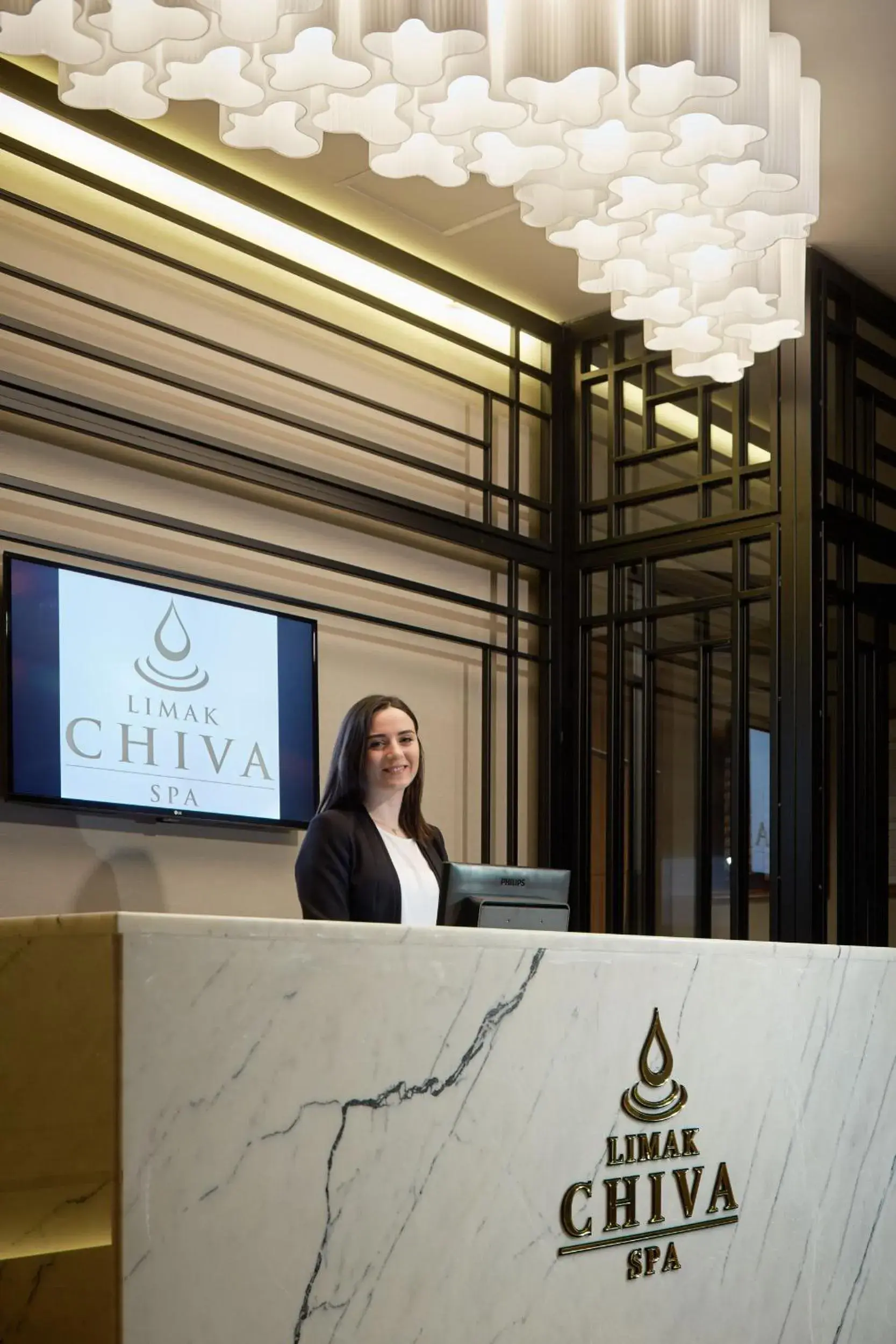 Spa and wellness centre/facilities, Lobby/Reception in Limak Ambassadore Hotel Ankara